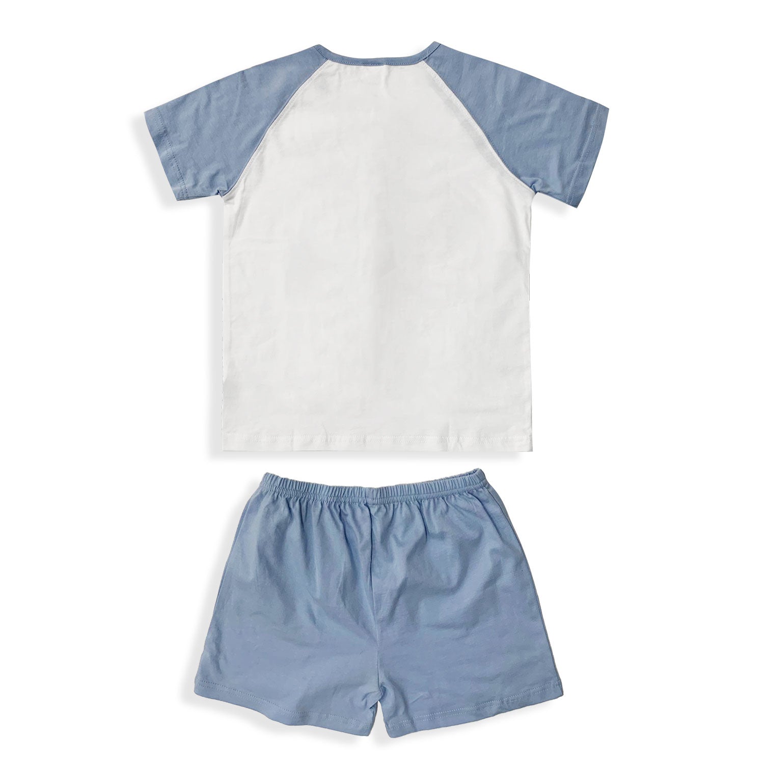 Pigiama bambino Shrek t-shirt e pantaloncino in cotone stampato 5499