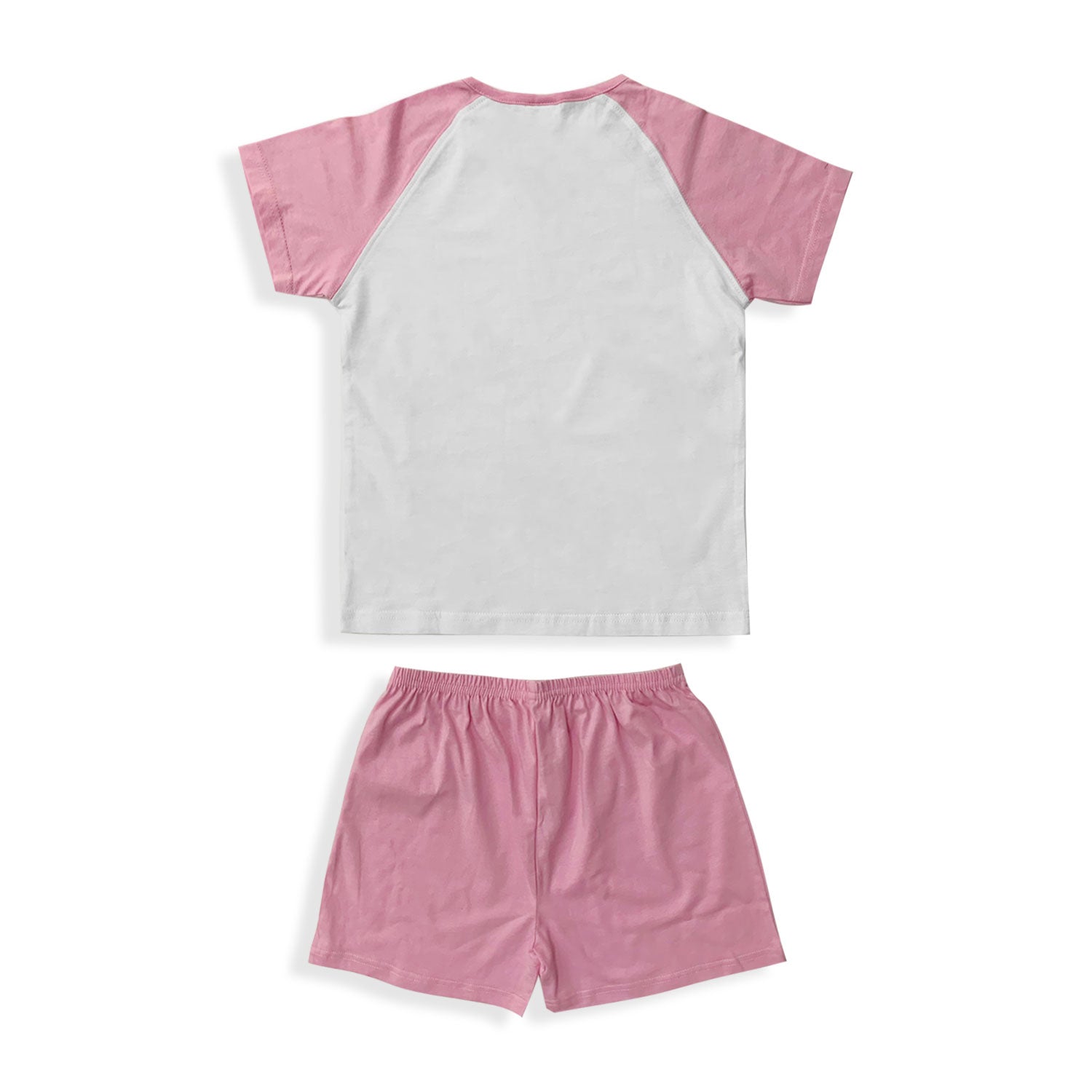 Pigiama bambina Shrek t-shirt e pantaloncino in cotone stampato 5506