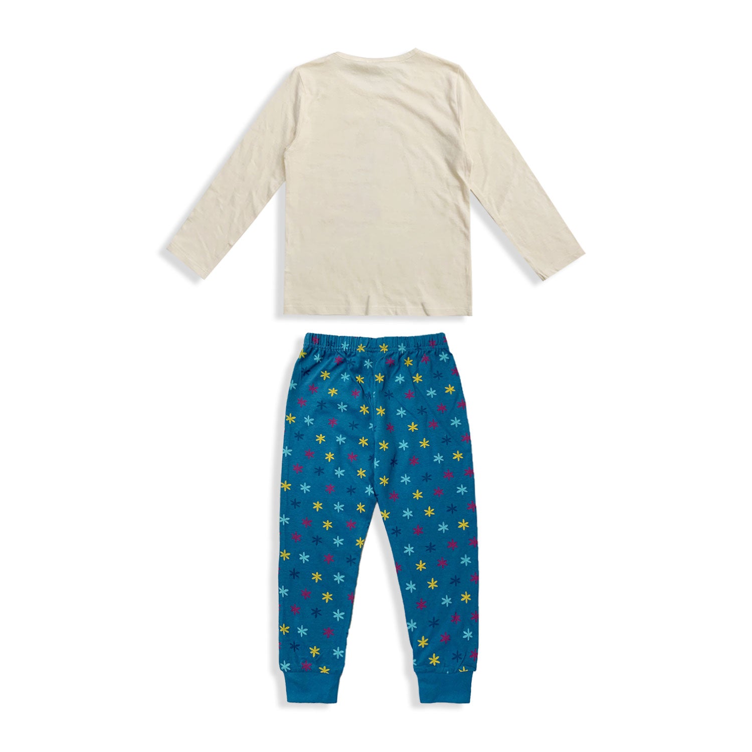 Pigiama Disney Frozen Elsa maniche lunghe bambina ufficiale in cotone 5528