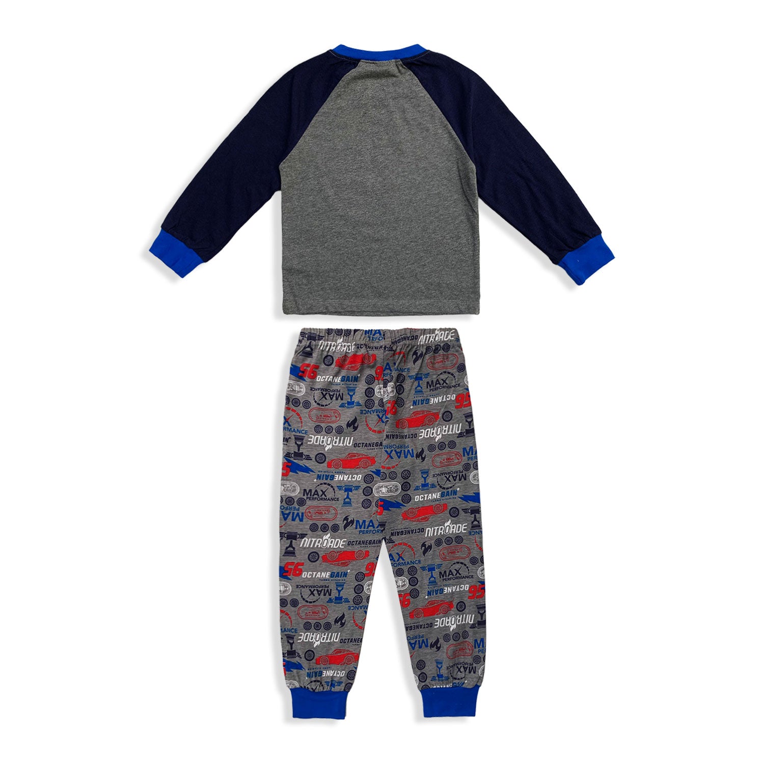 Pigiama Disney Cars Saetta lungo ufficiale maniche lunghe in cotone bambino 5536