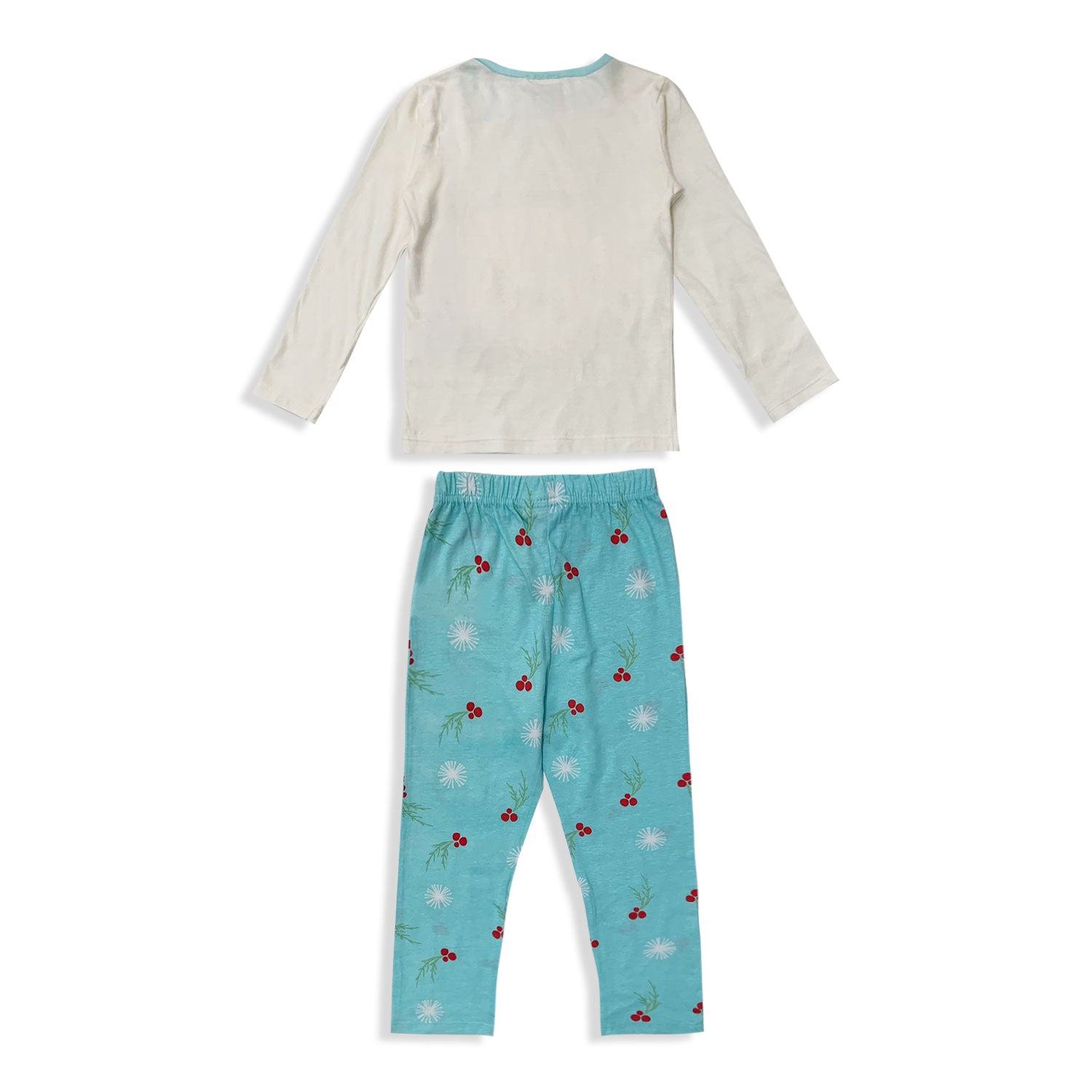 Pigiama Disney Frozen Elsa maniche lunghe bambina ufficiale in cotone 5568