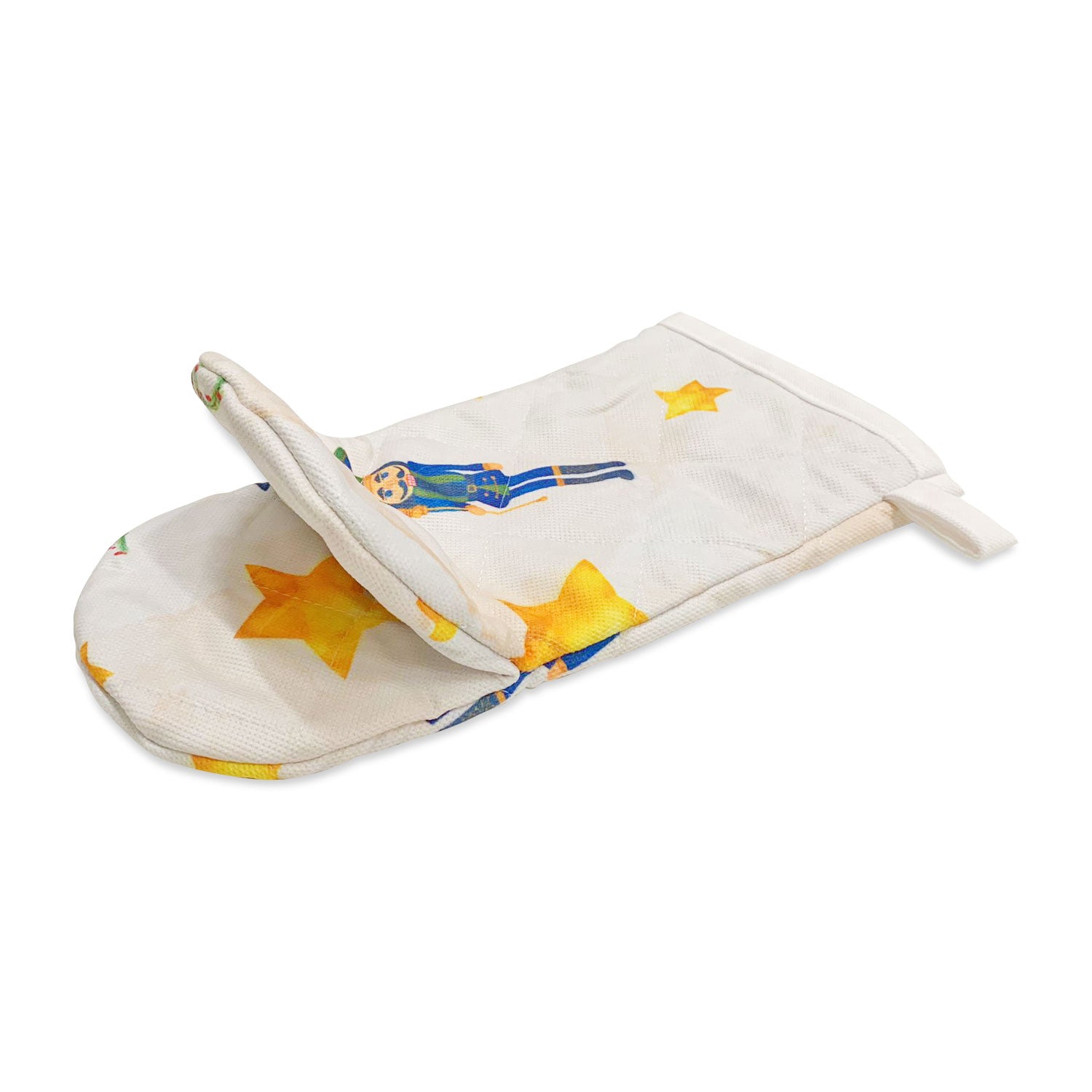 Set 3 pezzi Guanto forno e 2 Presine decori Natalizi idea regalo Natale 5644