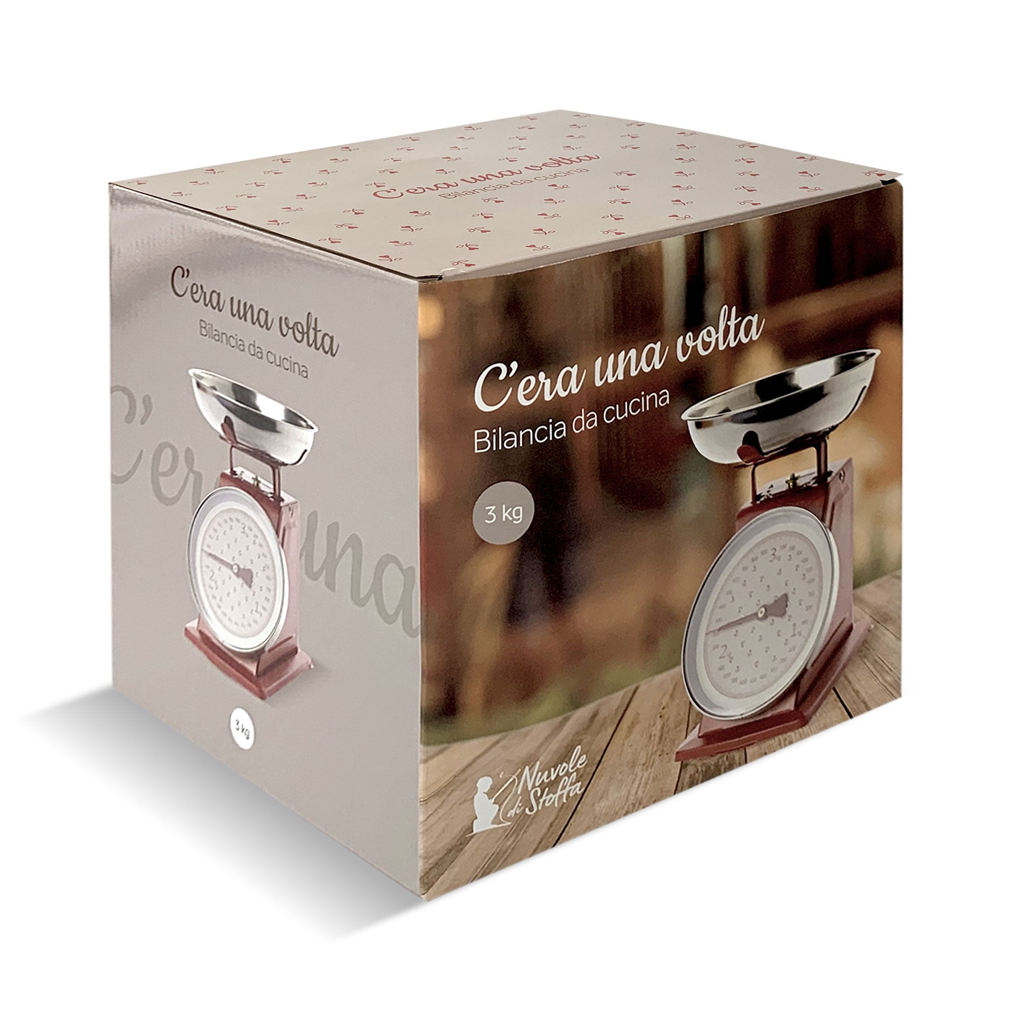 Bilancia da cucina Nuvole di Stoffa stile Retrò Shabby chic C'era una volta 5708