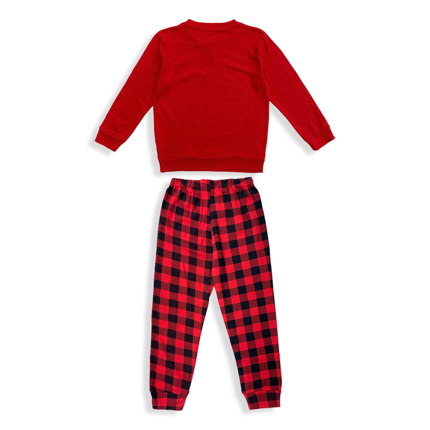 Pigiama natalizio bambina lungo bimba regalo Natale caldo cotone Oronero 5776