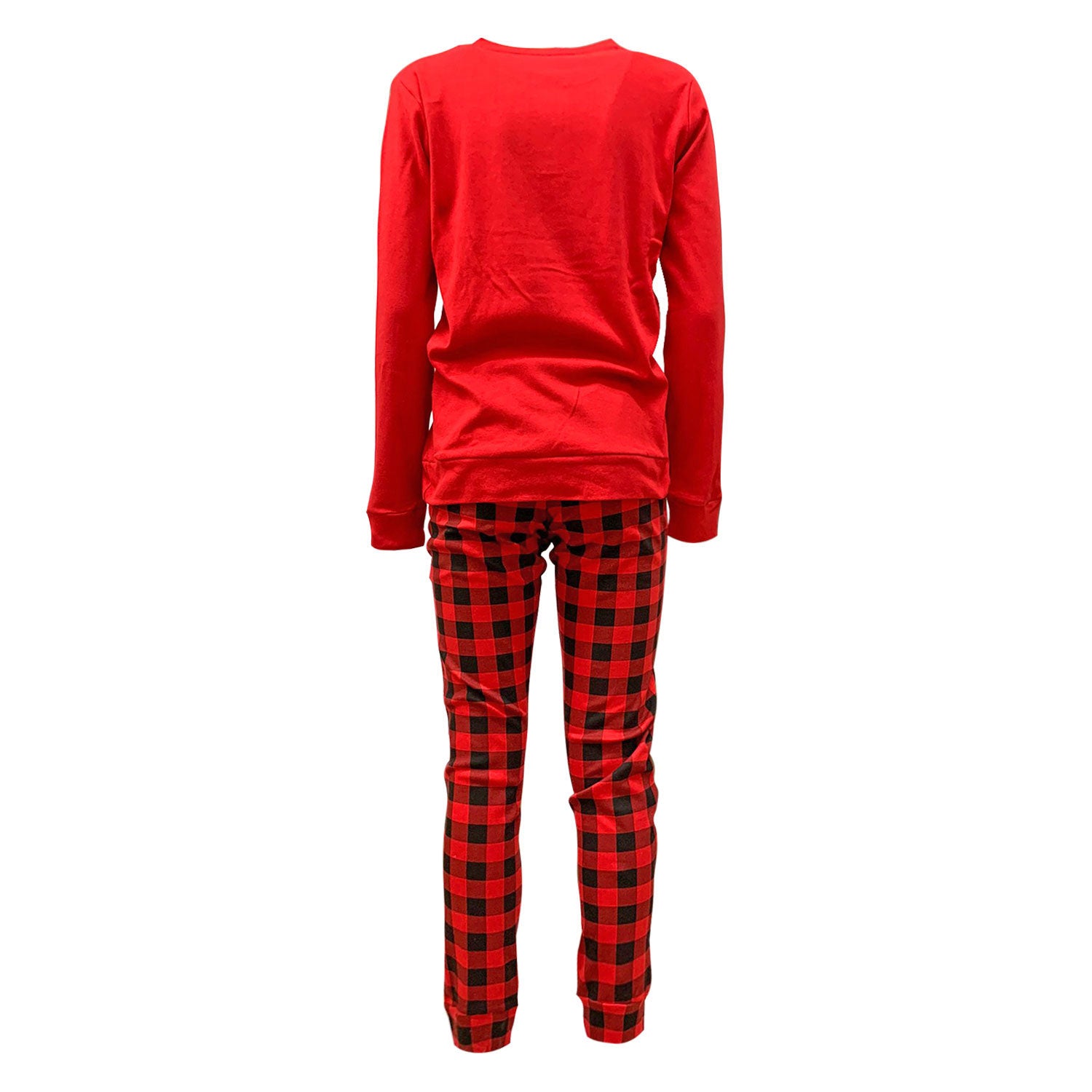 Pigiama natalizio donna lungo ragazza Regalo Natale caldo cotone Oronero 5779