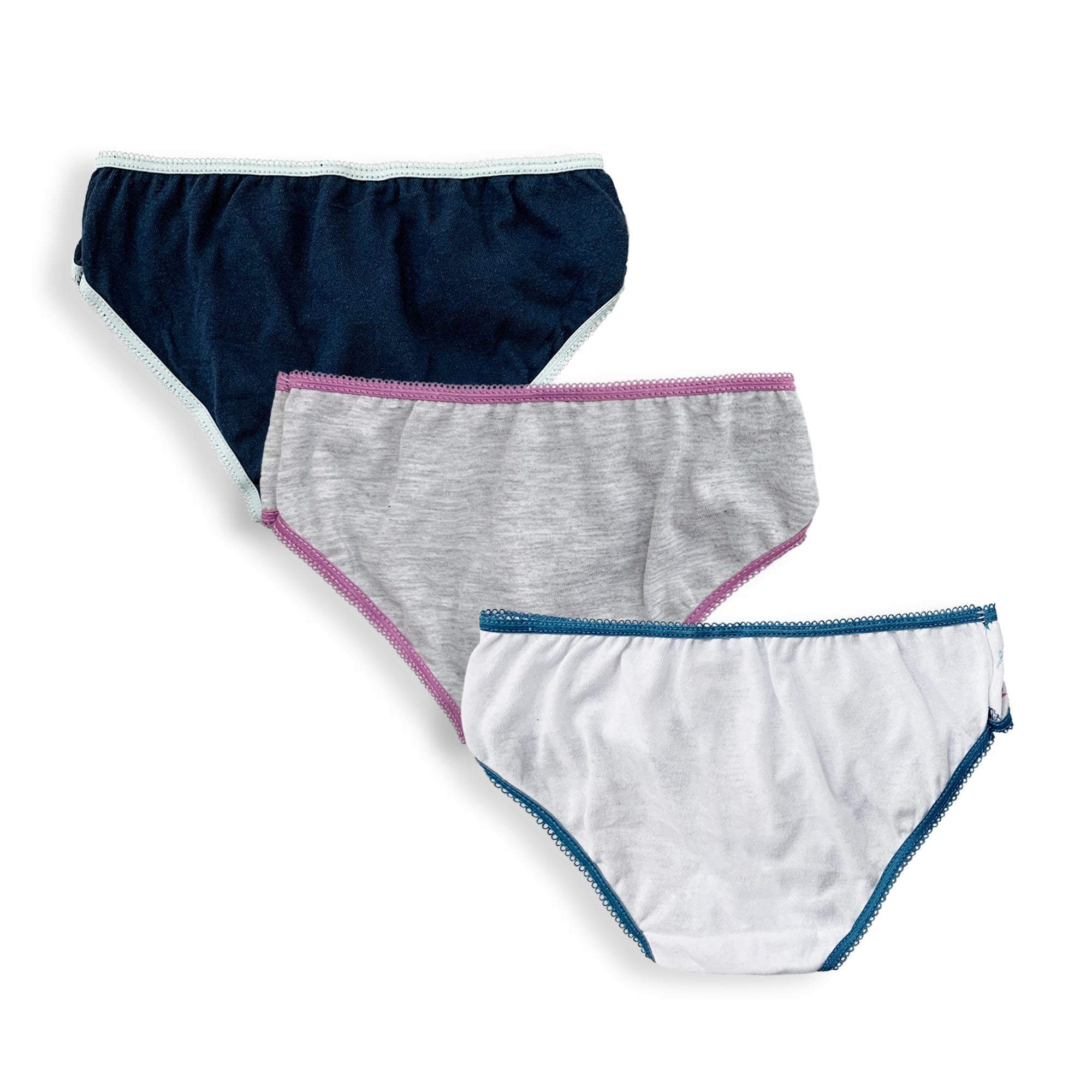 Slip Disney Frozen Elsa 3 pezzi ufficiale bimba shorties mutandine intimo 5966