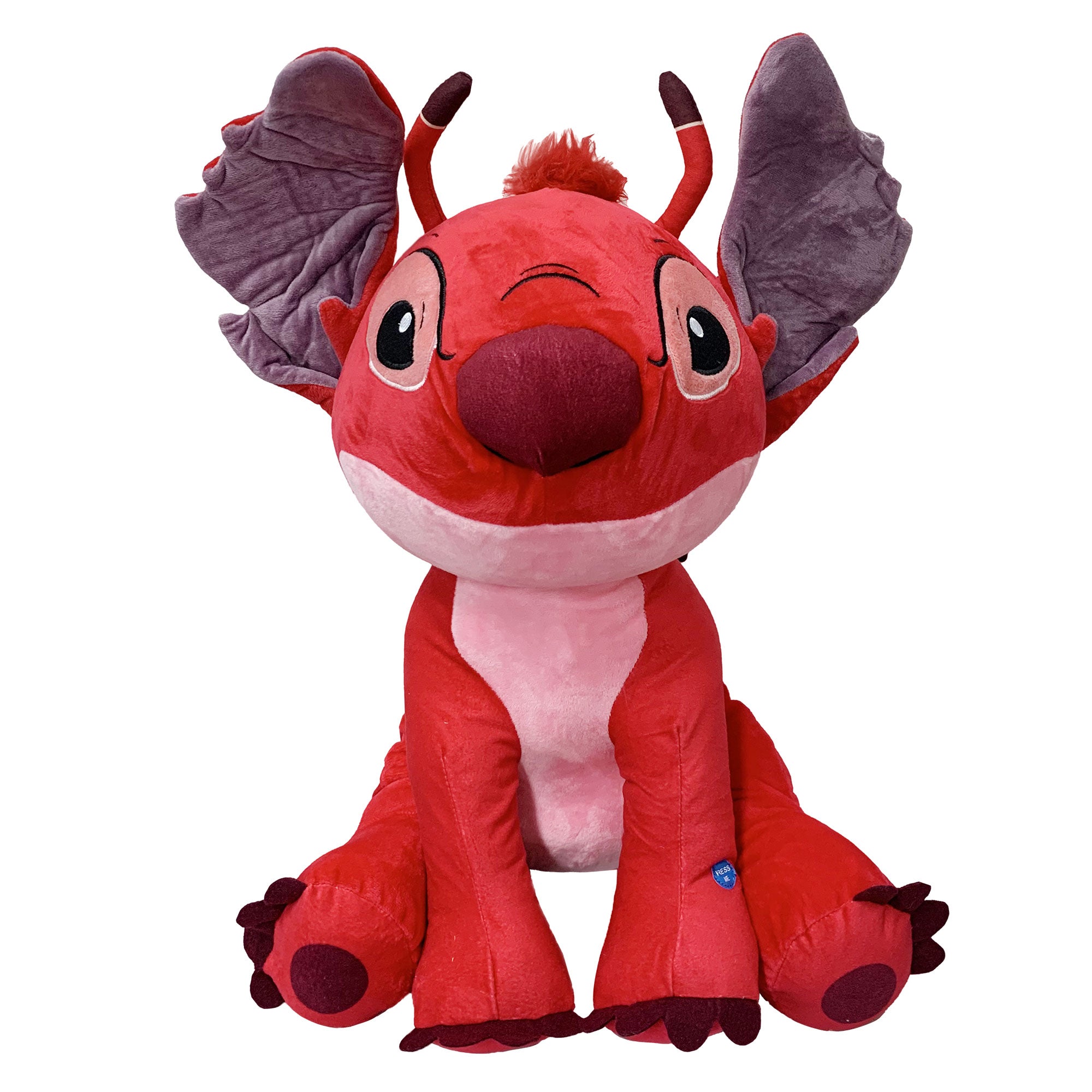 Peluche Disney Leroy Lilo e Stitch pupazzo rosso di 45cm bambini con m