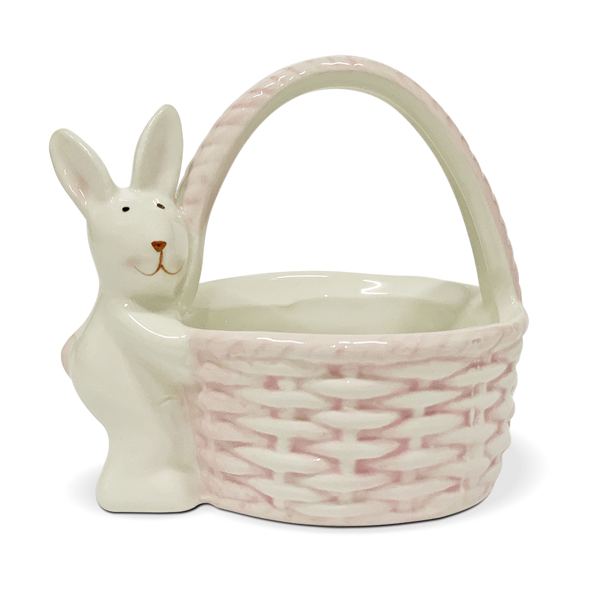 Cestino porta oggetti pasquale decorazione Pasqua coniglio Nuvole di Stoffa 6123