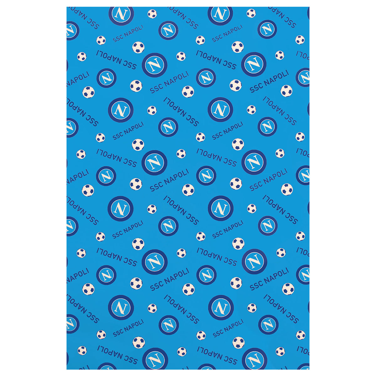 Trapuntino SSC Napoli 1 posto copriletto ufficiale letto singolo 6132
