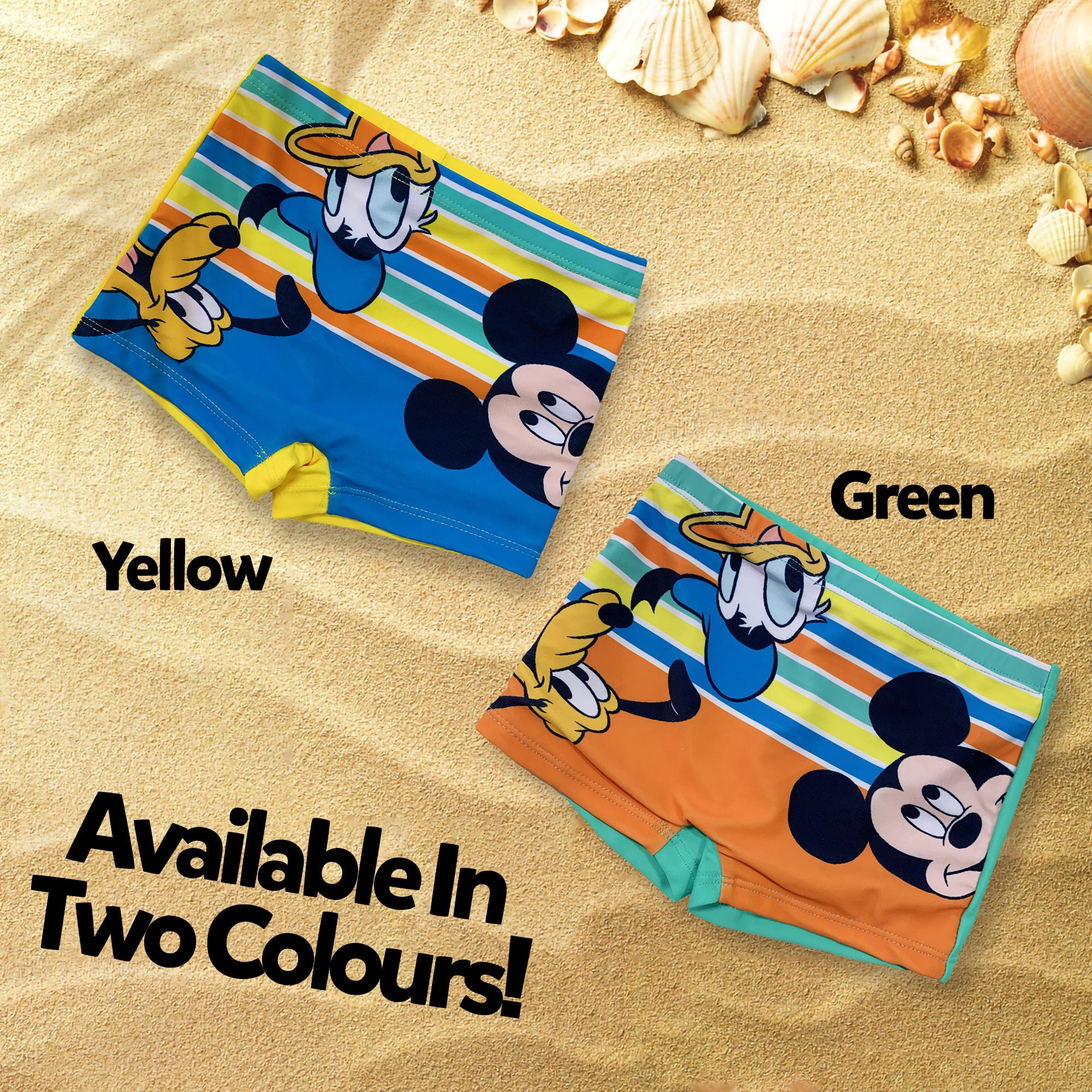 Costume da bagno per neonato bambino Disney Mickey Mouse boxer mare bimbo 6136