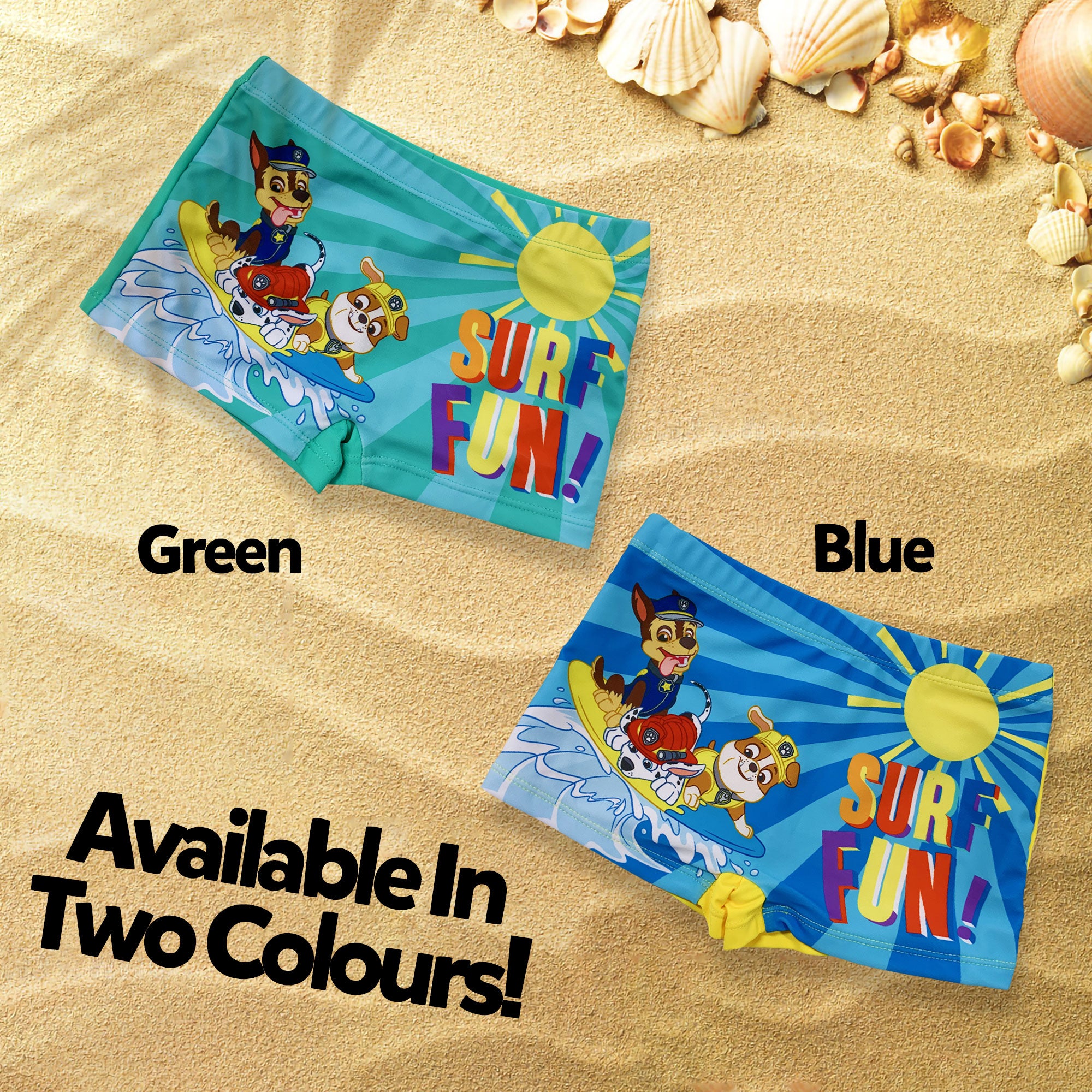 Costume da bagno per bambino Paw Patrol pantaloncino boxer mare bimbo 6144