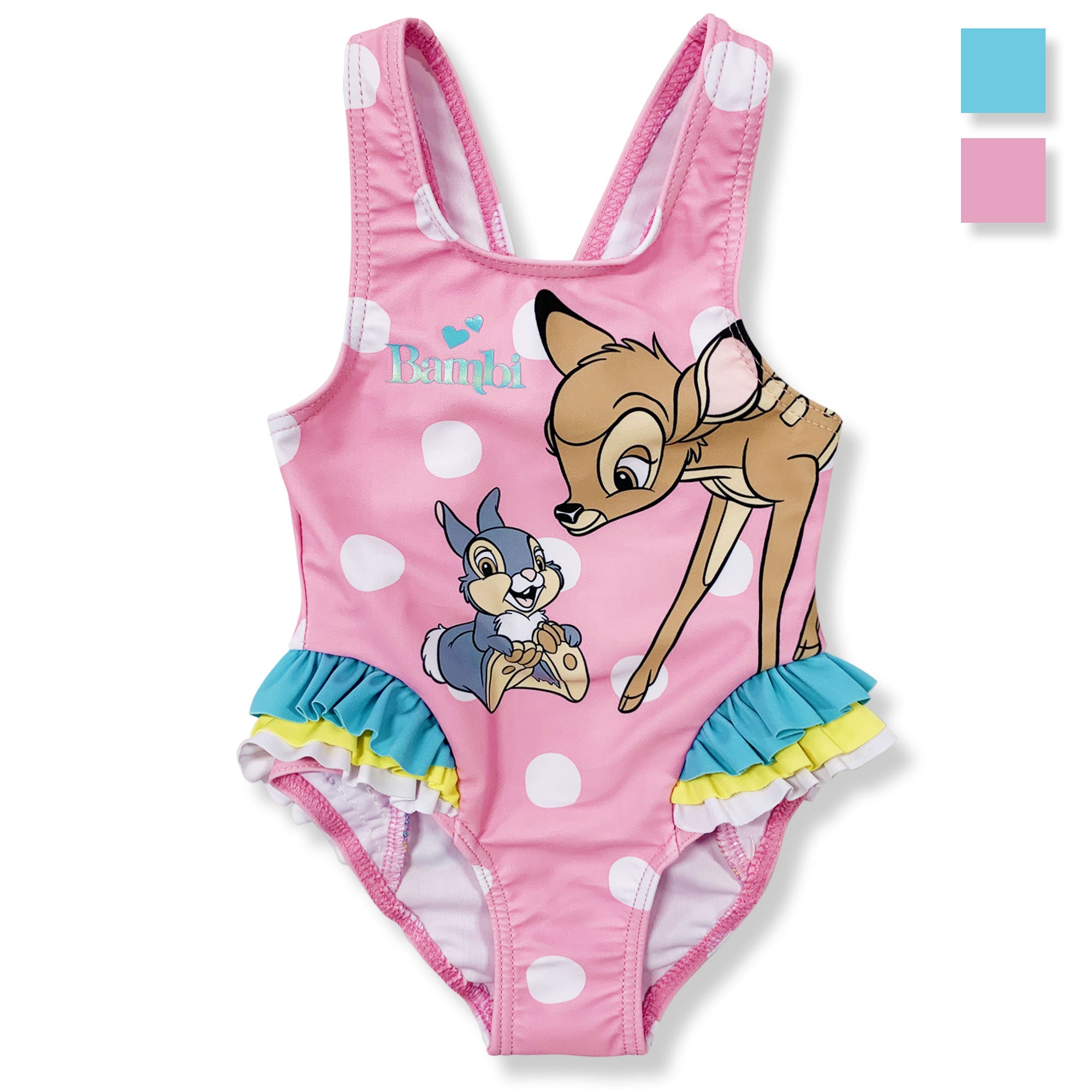 Disney Bambi one-piece baby girl swimsuit - Main Image