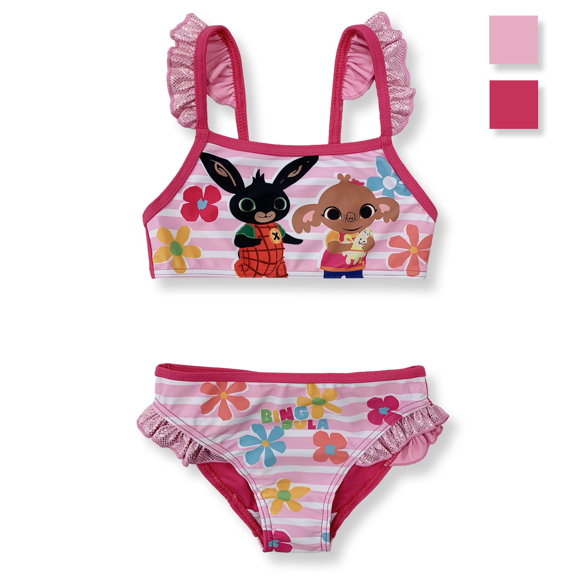 ATIMIGO Mirabel Costume 2 Pezzi Bambina Con Balze E Gonna Tankini Principessa