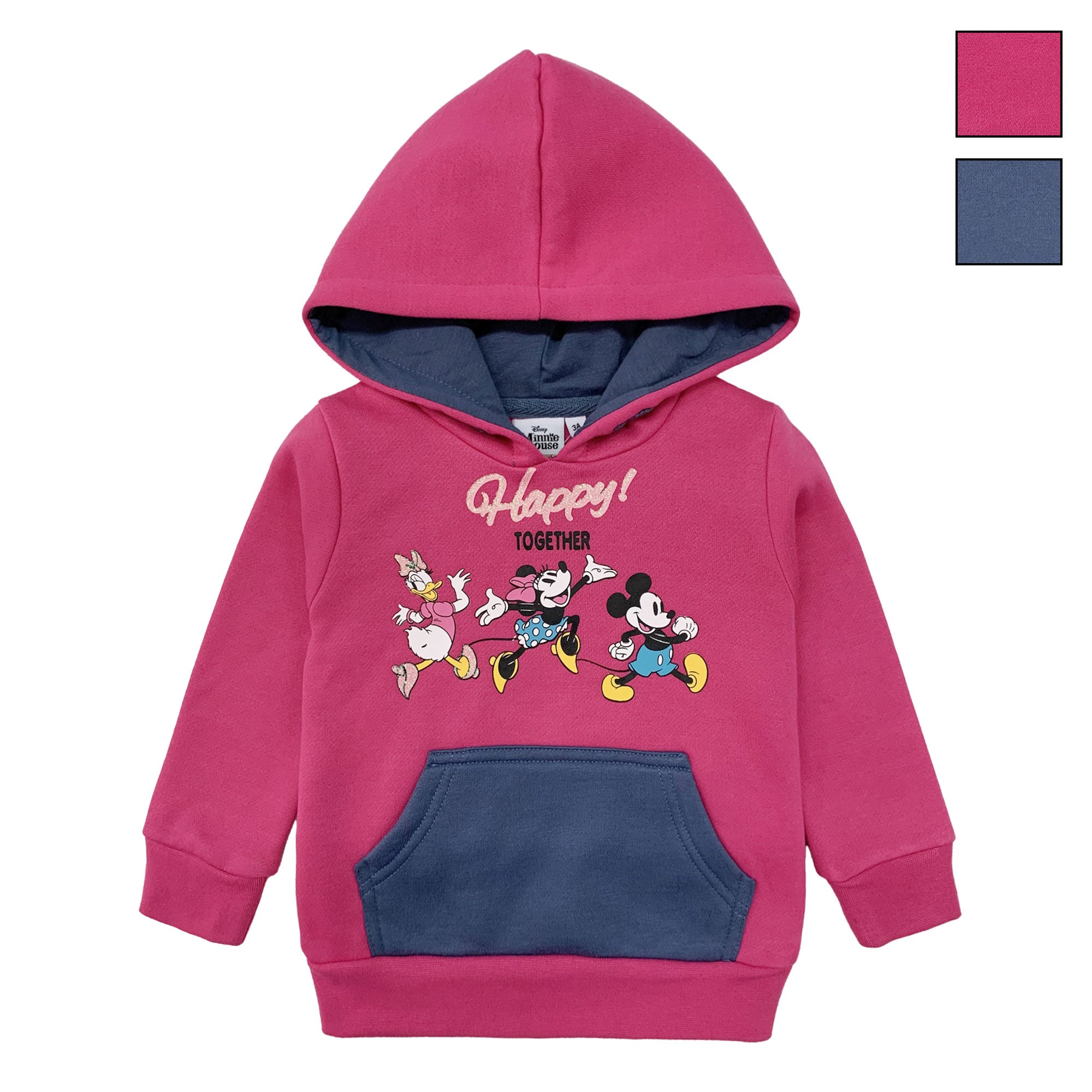 Disney Minnie Mouse hooded sweatshirt for girls - Main Image