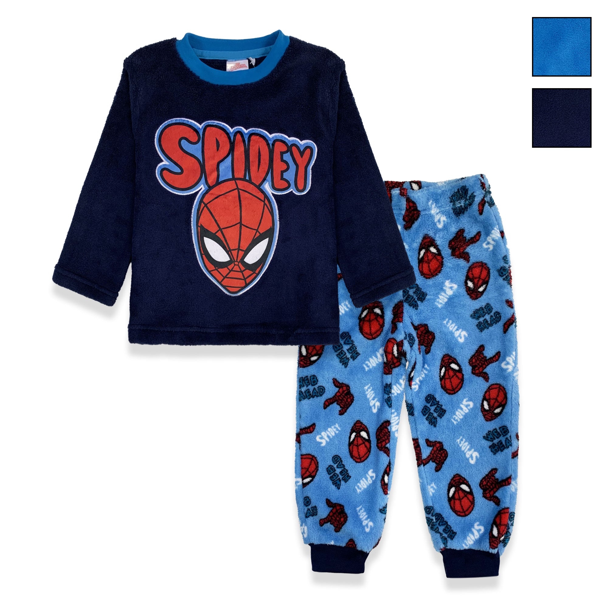 Pigiama per bambino Marvel Spiderman in pile invernale 6266