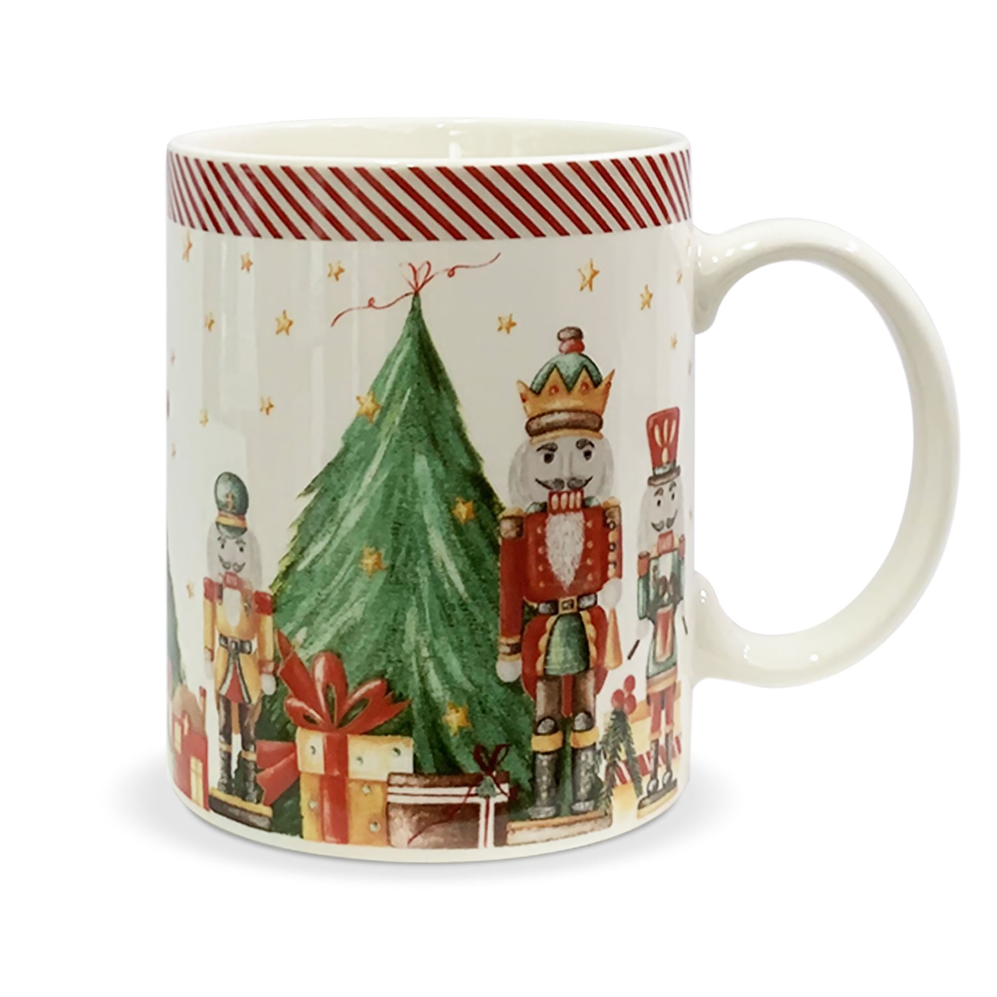 Tazza Da Caffè Merry Christmas In Ceramica Con Motivo Ad Albero Di Natale Come Regalo~p125257771