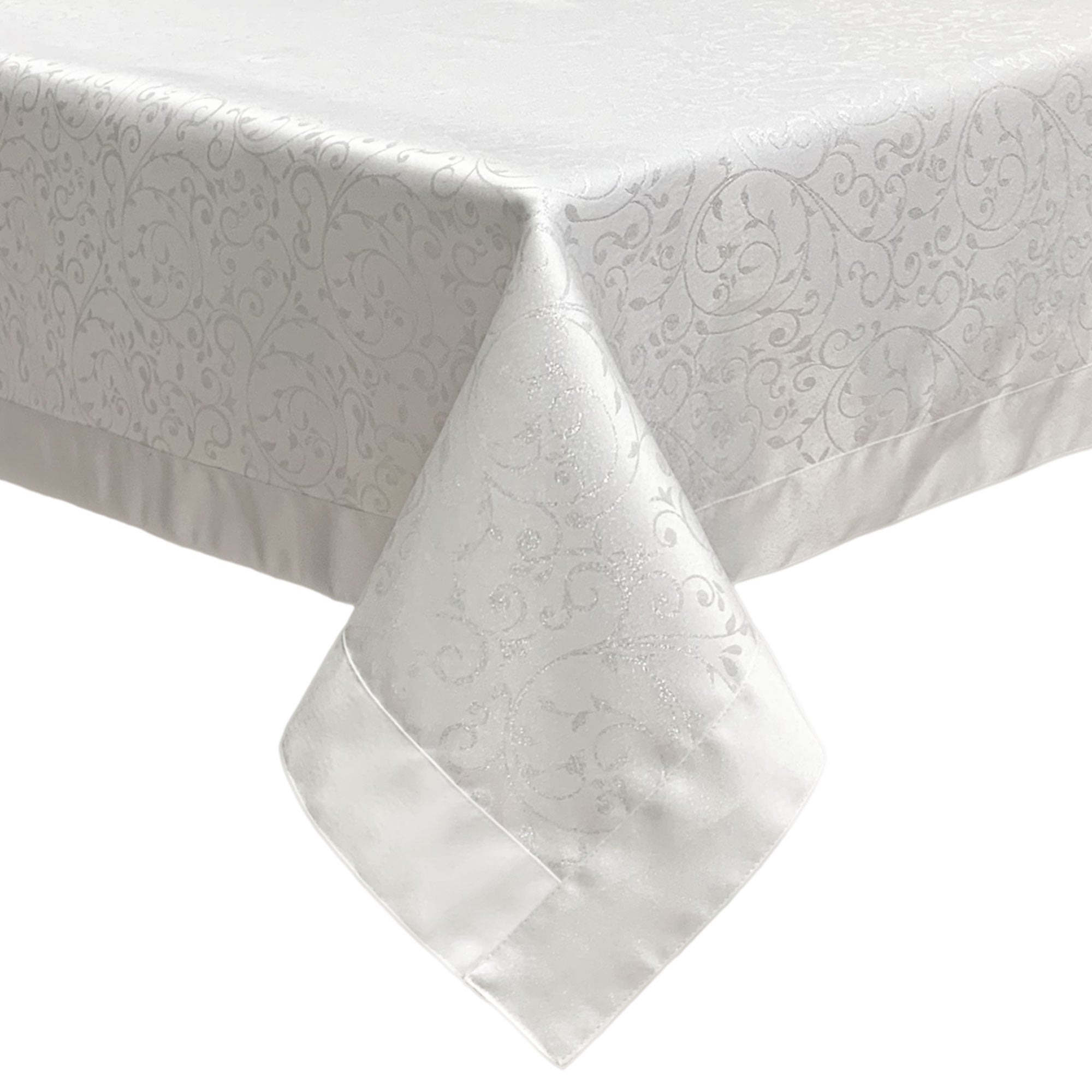 Tovaglia Natalizia lurex antimacchia idrorepellente Preziosa Home 18 posti 6525