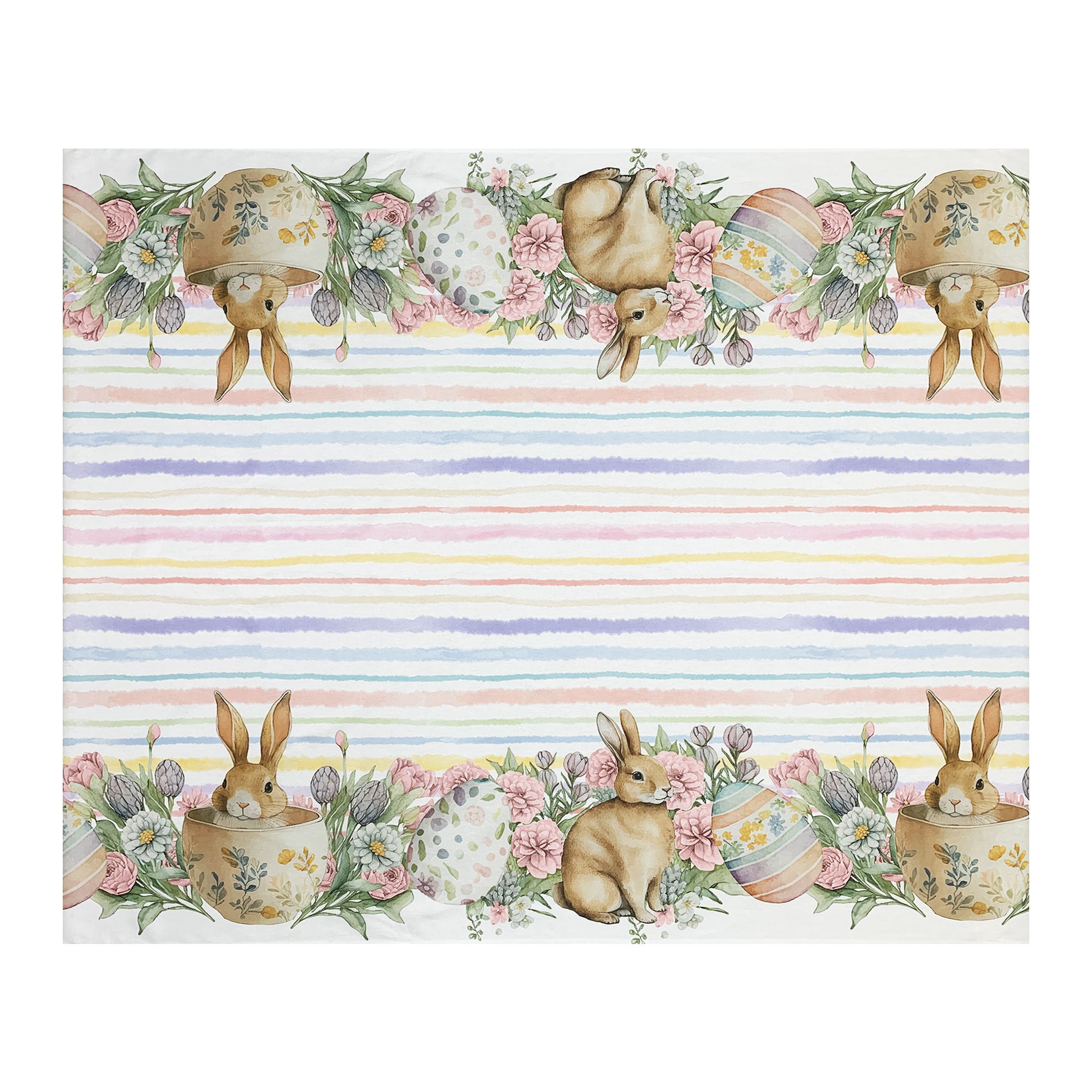 Copritavolo Pasquale Maestri Cotonieri tovaglia Pasqua 6 posti in cotone 6563