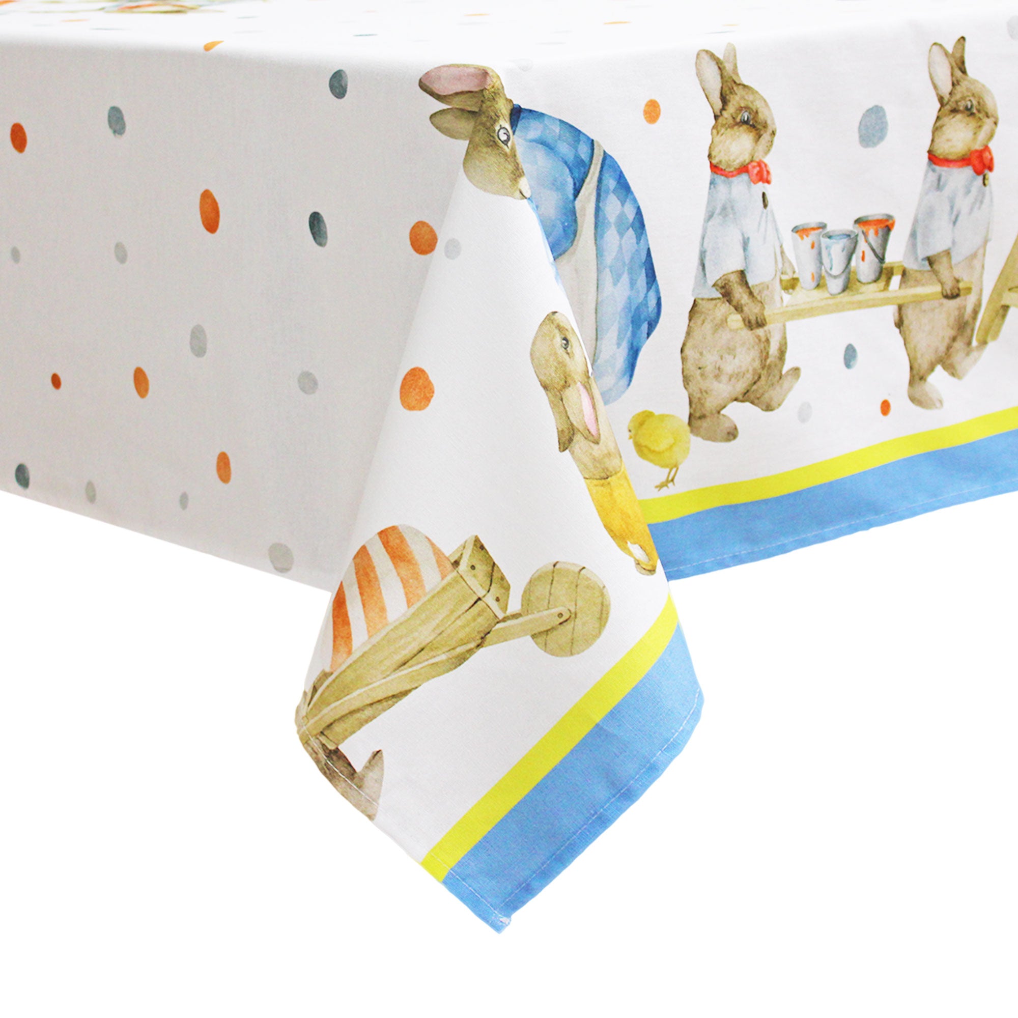 Copritavolo Pasquale Maestri Cotonieri tovaglia Pois 6 posti in cotone 6573