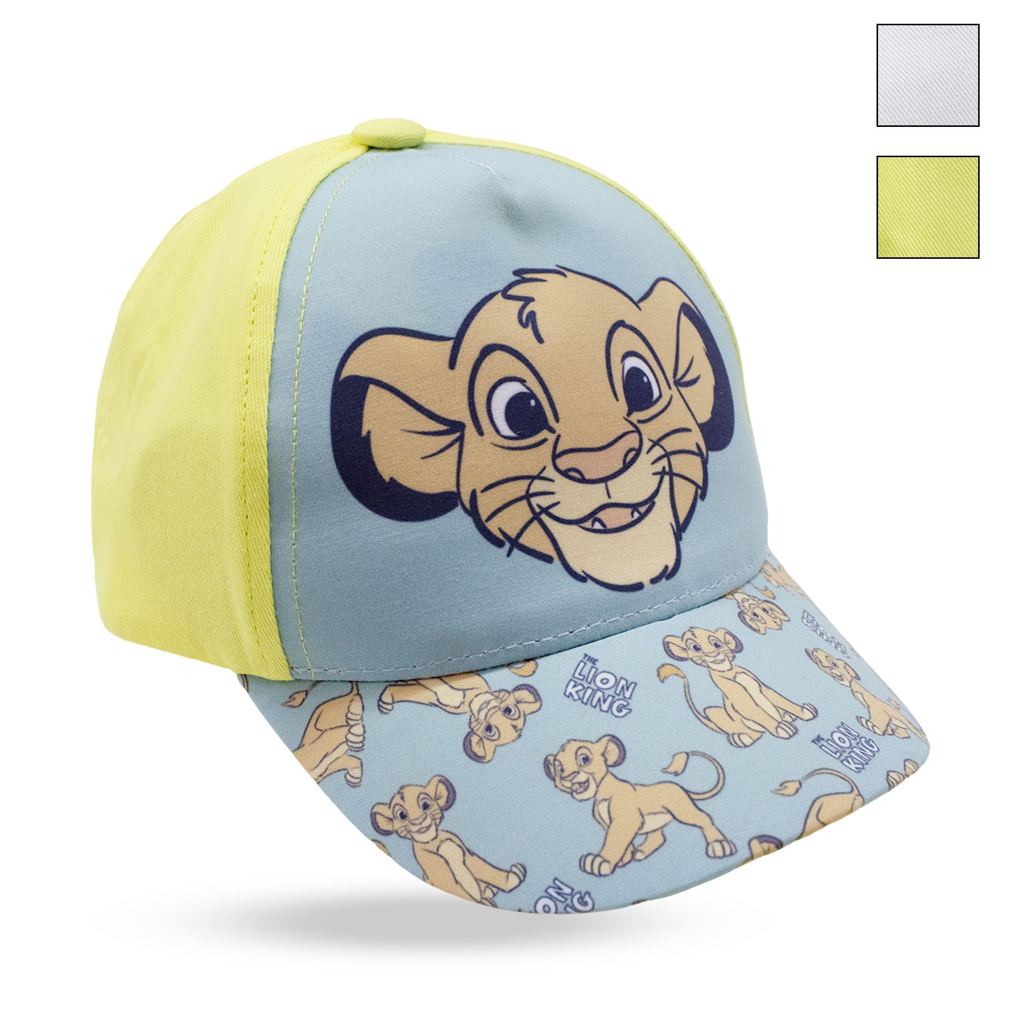Cappellino per bambino Disney il Re Leone berretto con visiera Simba 6739