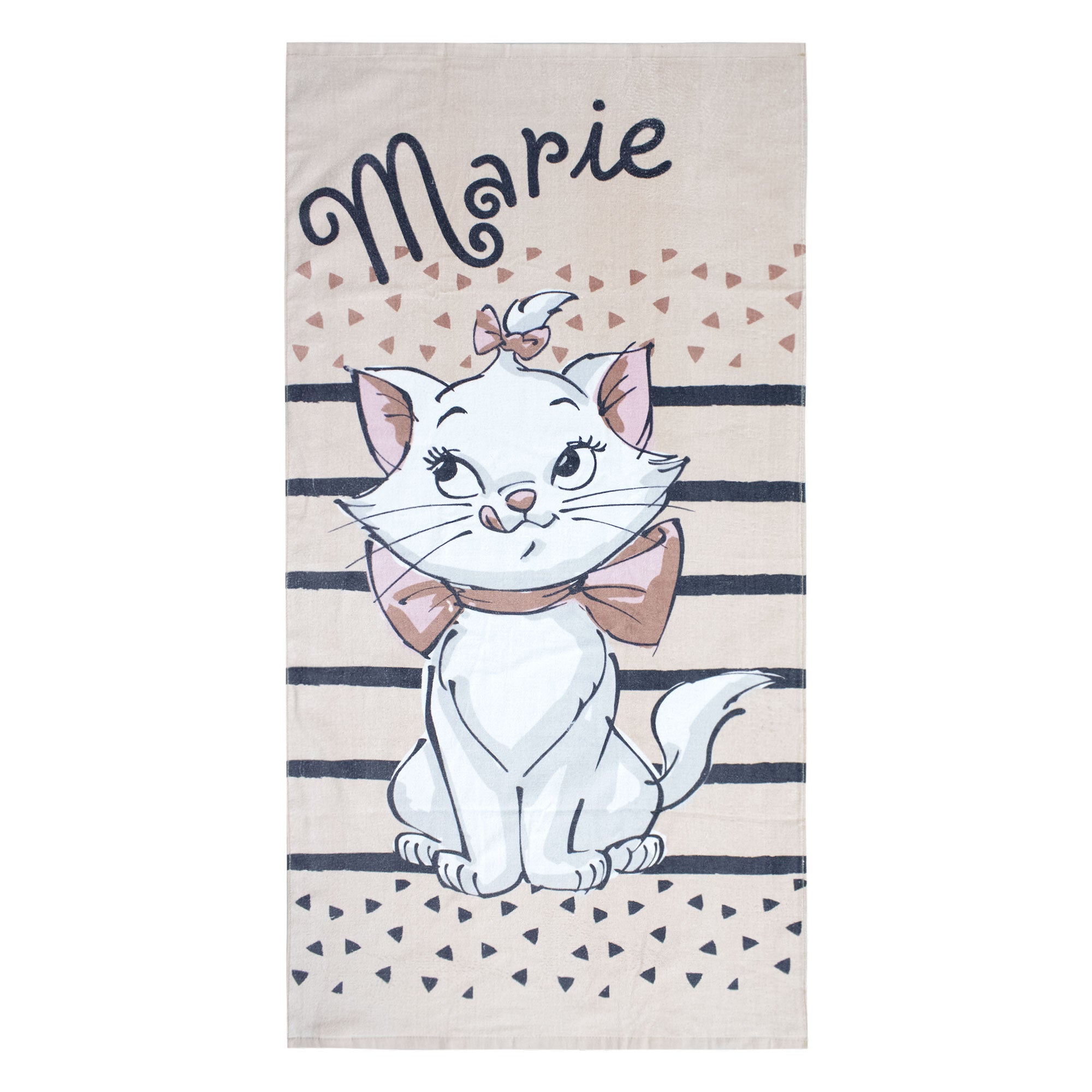 Telo mare Disney Aristogatti Marie in cotone 70x140cm asciugamano piscina 6811