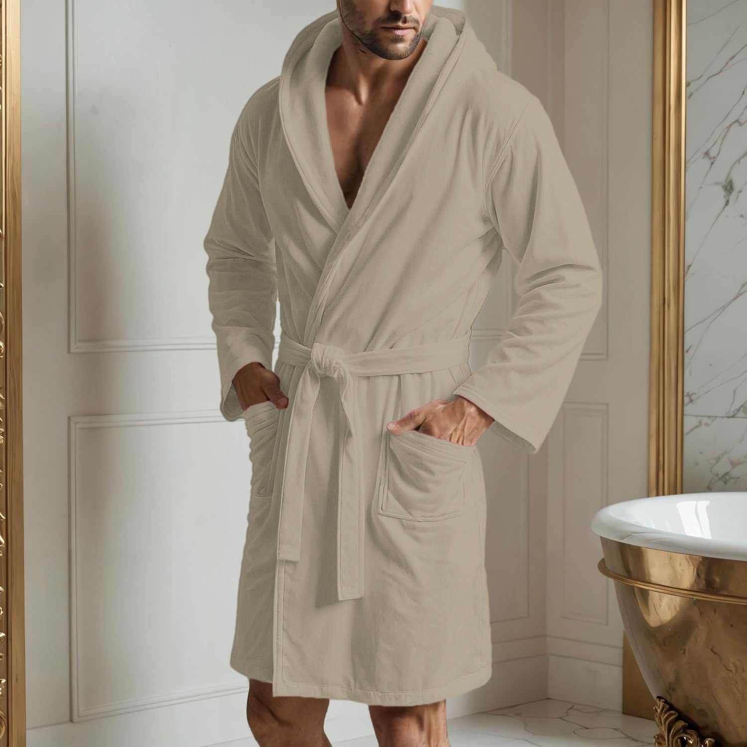 Accappatoio in microfibra unisex uomo donna Fitness Sport Viaggio 6834