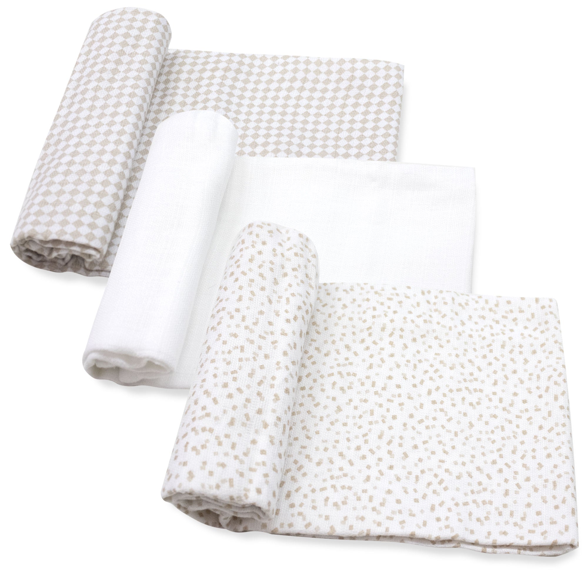 Gerber Bavaglini In Mussola Per Bambini 6 Pezzi - Multicolore 50x25 Cm - Panni Per Ruttino Unisex