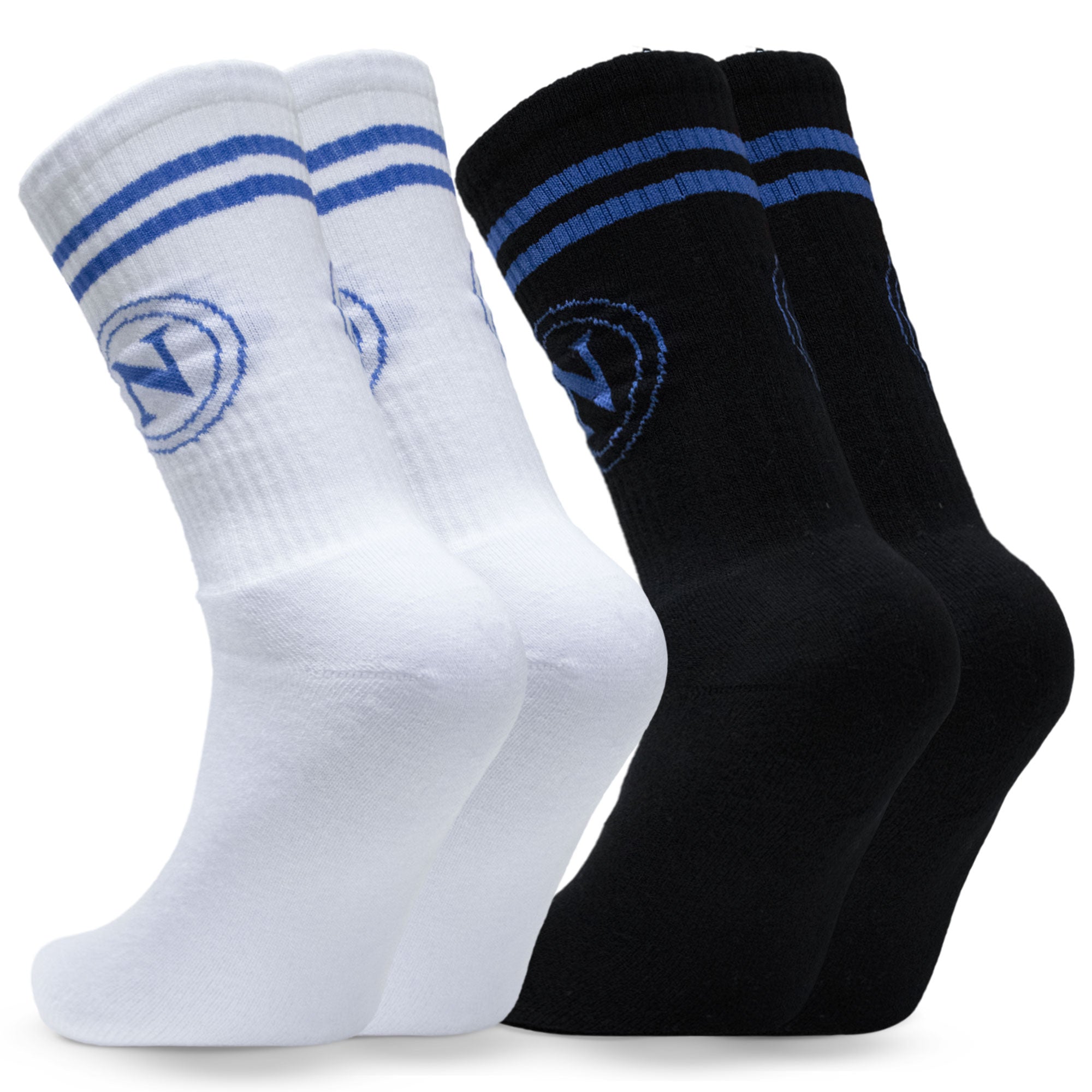 Calzini SSC Napoli in spugna di cotone set da 2 paia unisex adulto 7023