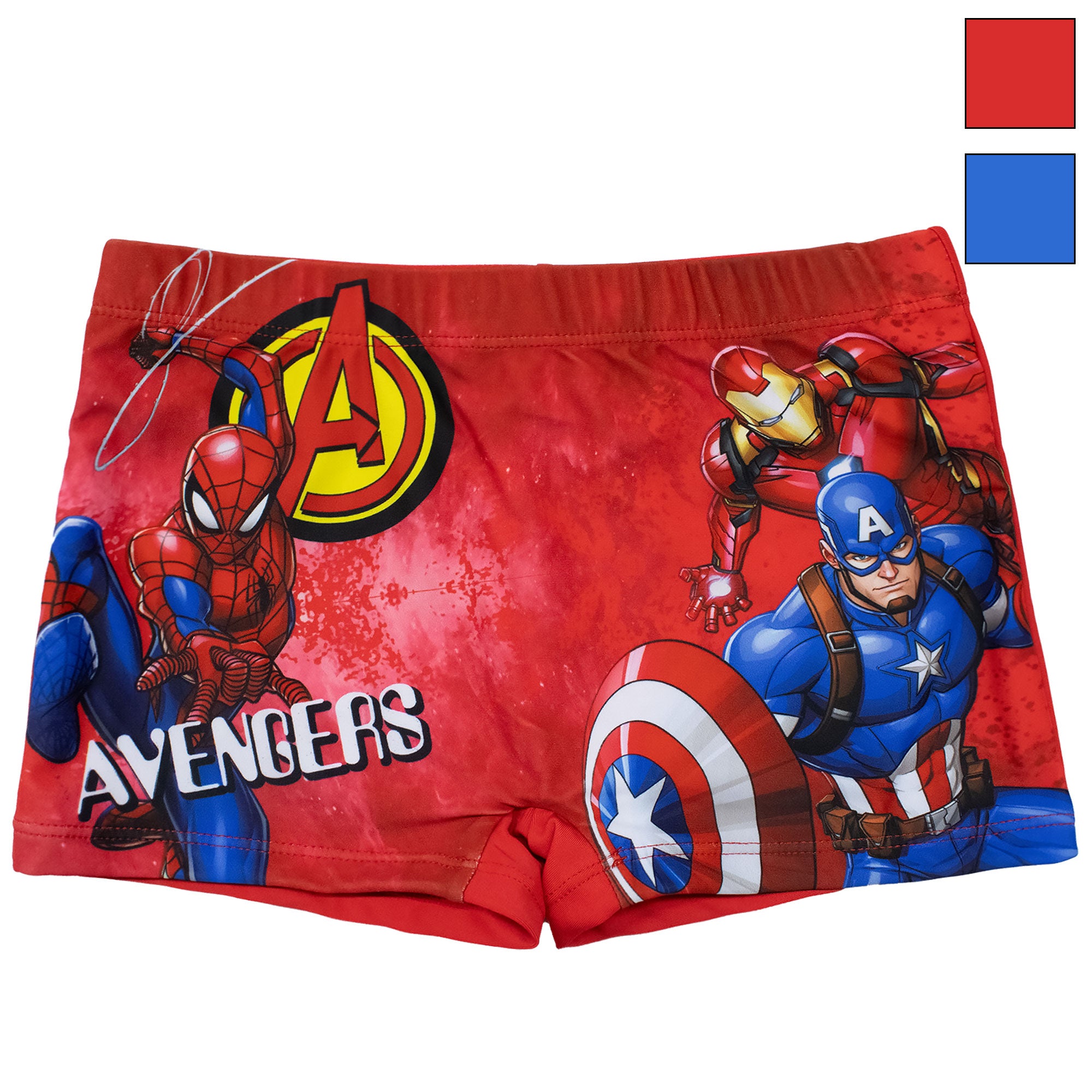 Marvel Avengers Swimsuit for Kids with Swim Shorts