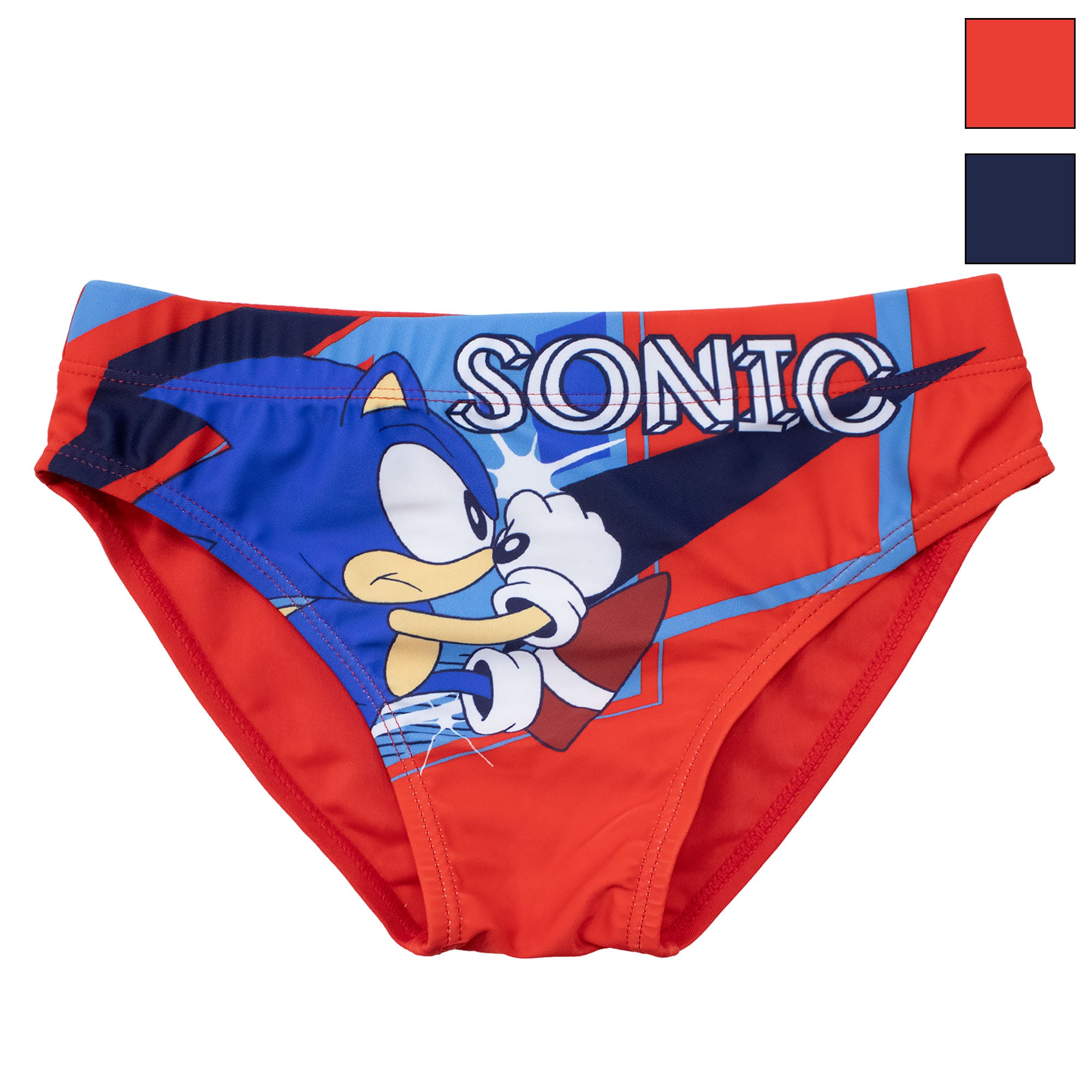 Sonic The Hedgehog Maillot Bain Sonic Garçon 2 Pièces - T-shirt Sonic The Hedgehog Maillot Bain Sonic Garçon 2 Pièces - T-shirt