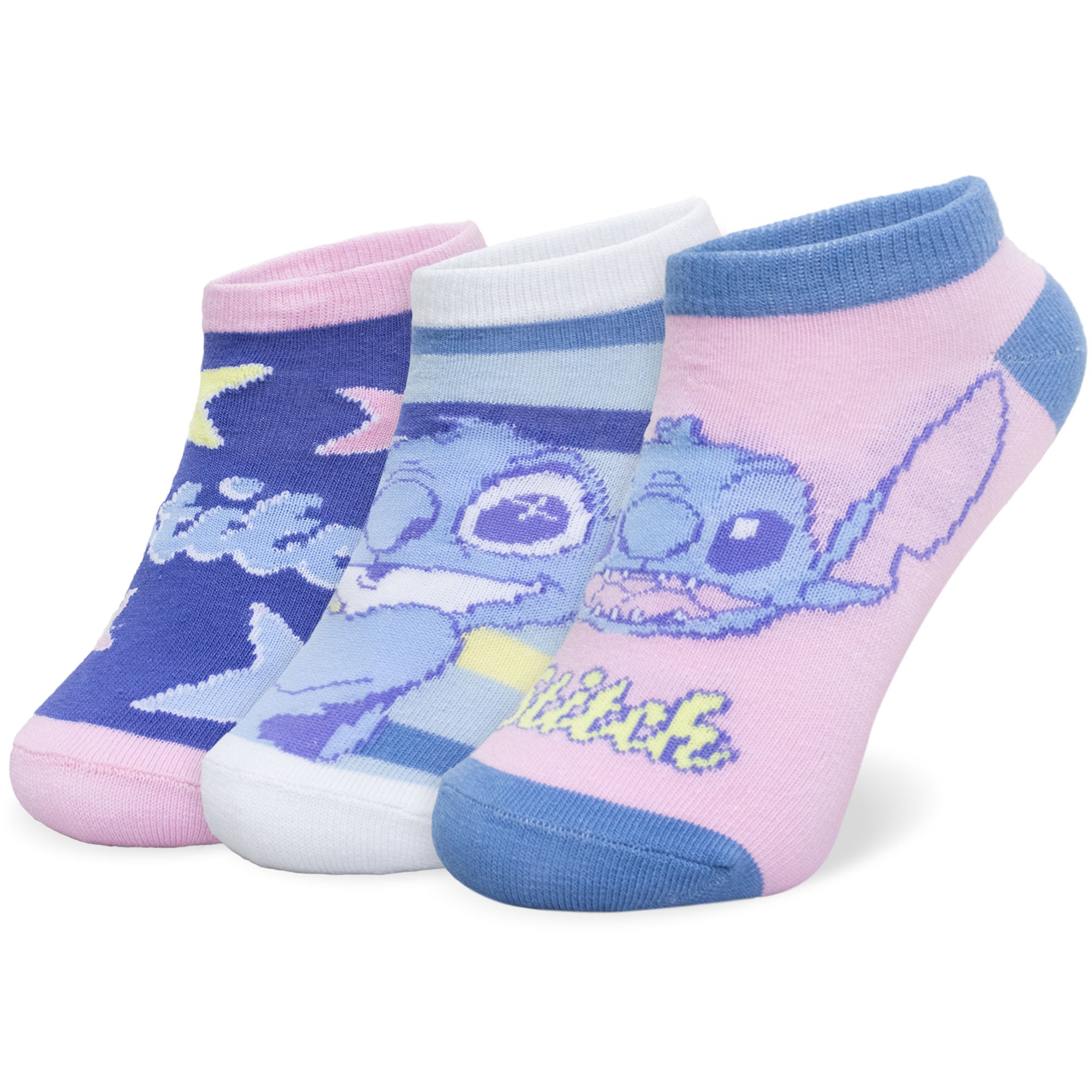 Calzini per bambina Disney Lilo e Stitch set 3 paia di calze cotone bimba 7117