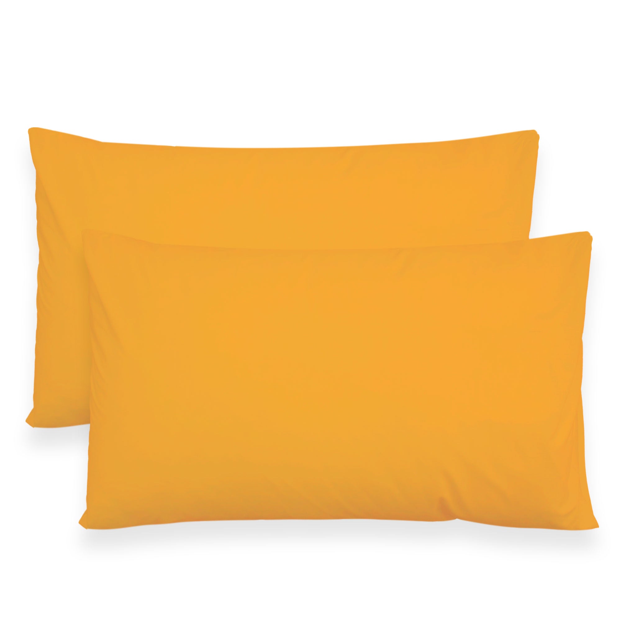 Coppia federe cuscini letto in cotone Copricuscini guanciale in tinta unita 7127