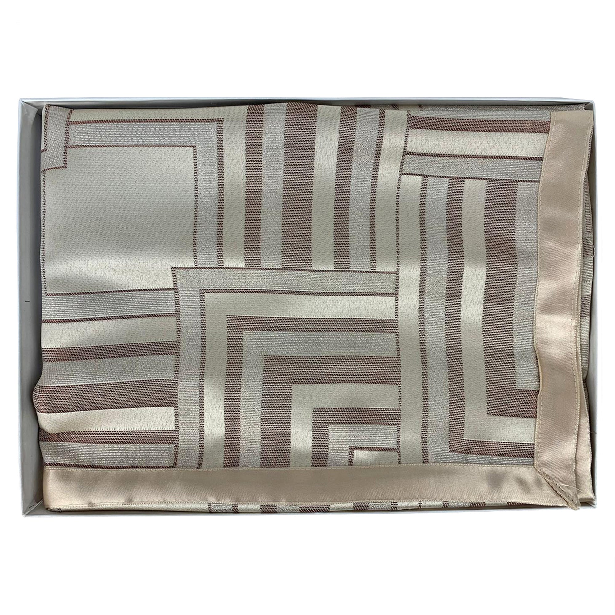 Runner da tavola in raso striscia centro tavola Nausikaa 40x120 cm 1683