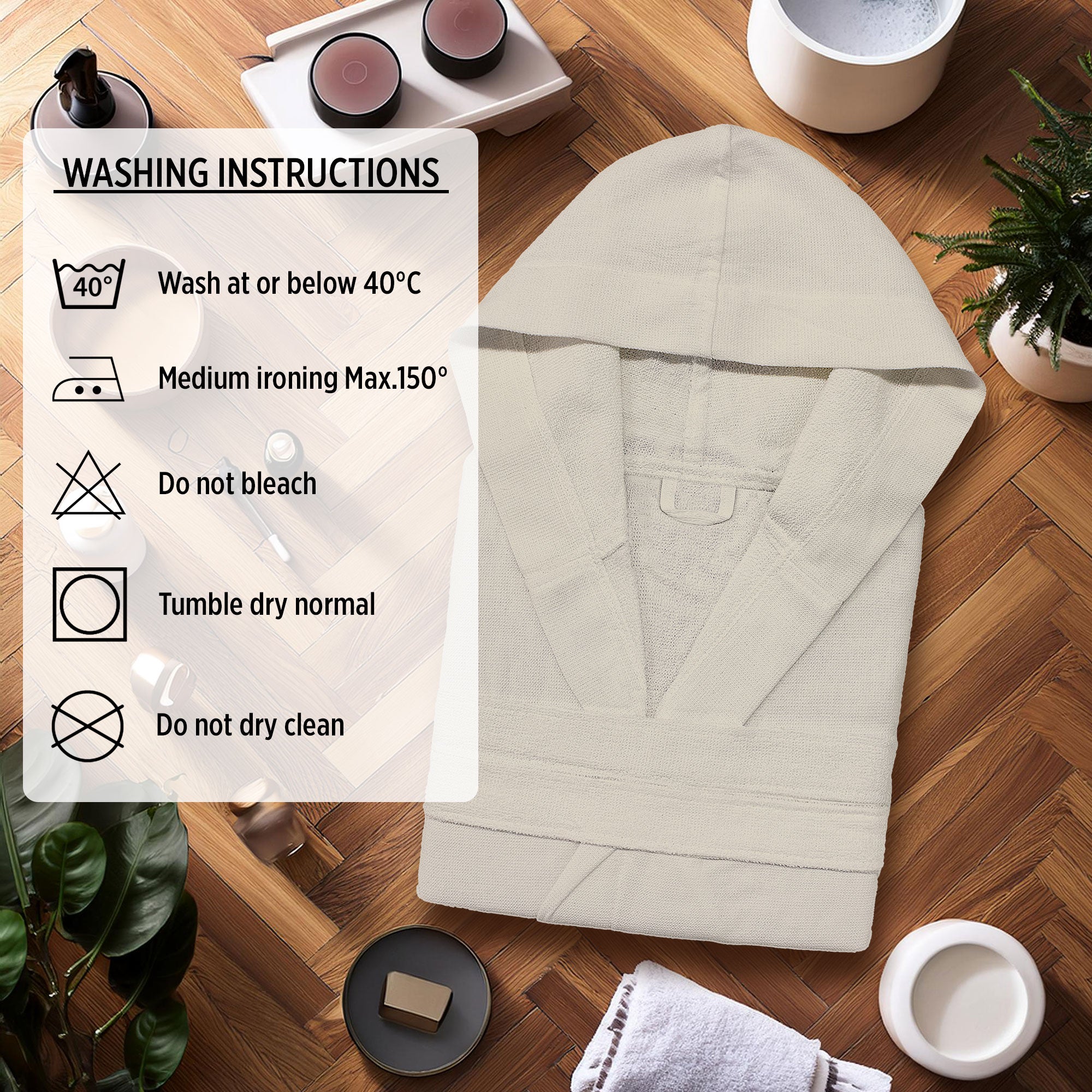 Accappatoio in microspugna uomo donna in Cotone con Cappuccio Bagno Unisex 0064