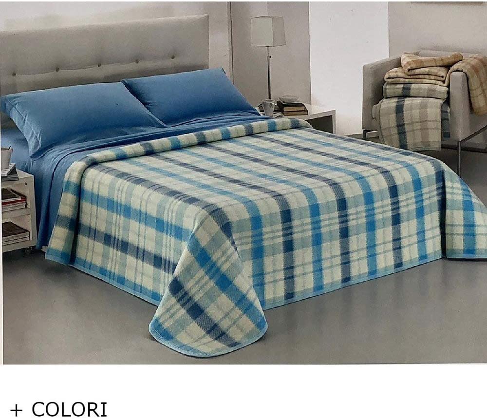 Coperta invernale in misto lana New England Blankets singola letto 1 piazza