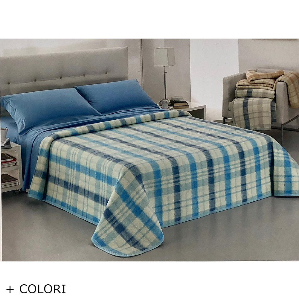 Coperta invernale in misto lana New England Blankets singola letto 1 piazza