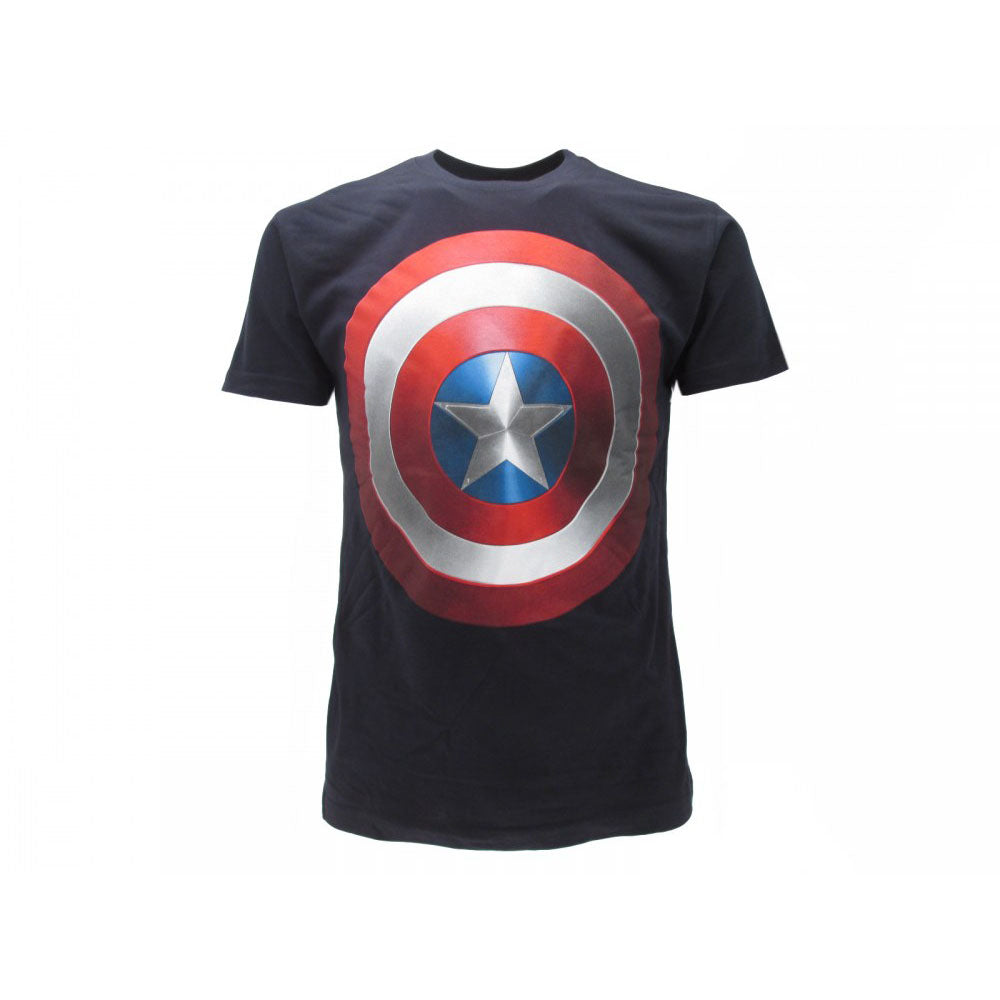 Marvel Avengers T-Shirt stampata ufficiale maglia Capitan America Scudo 0896