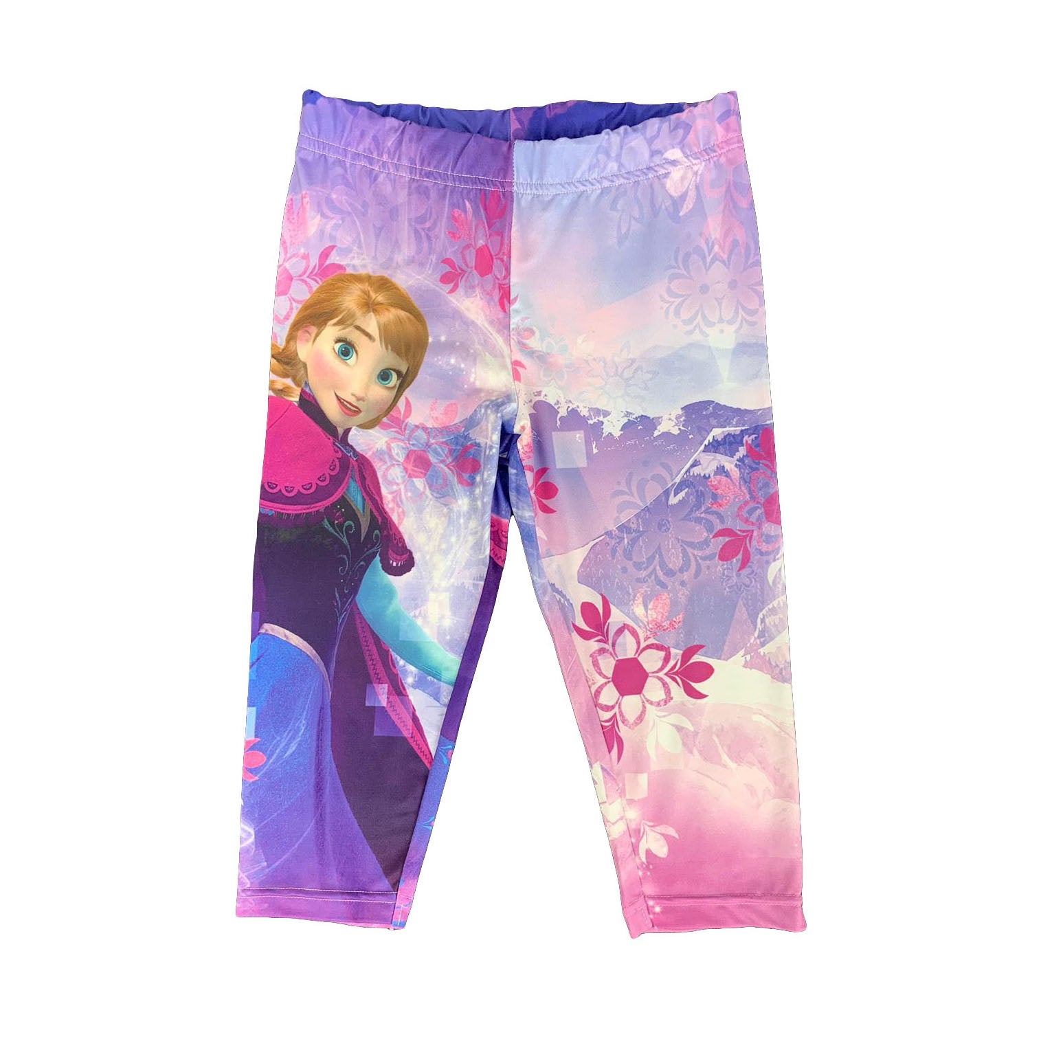Disney Frozen legging pantalone ufficiale Elsa bambina da 3 a 8 anni 1052