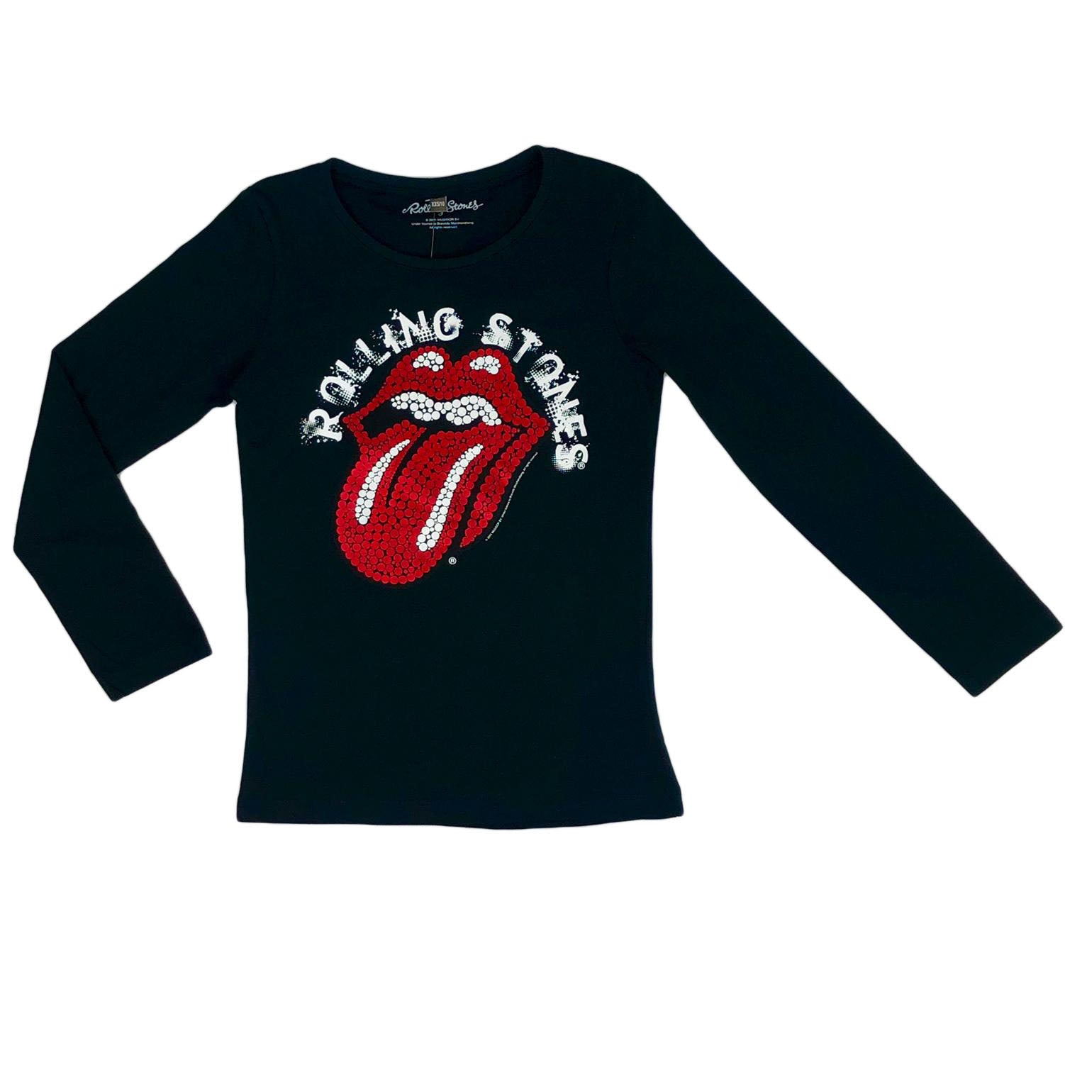 Maglia maniche lunghe bambino ufficiale The Rolling Stones Rock originale 1250