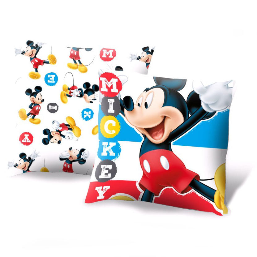 Cuscino ufficiale Disney Mickey Mouse originale 40x40 stampato bambini 1316
