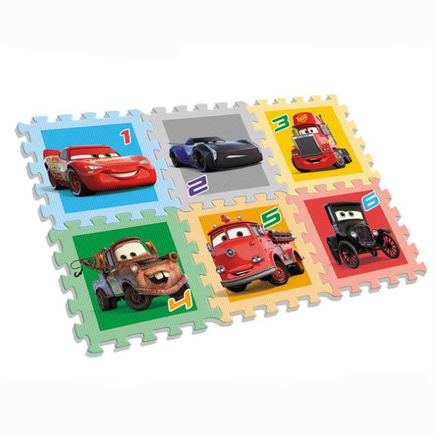 Tappetino puzzle Disney Pixar Cars tappeto gioco cameretta bambini 1336