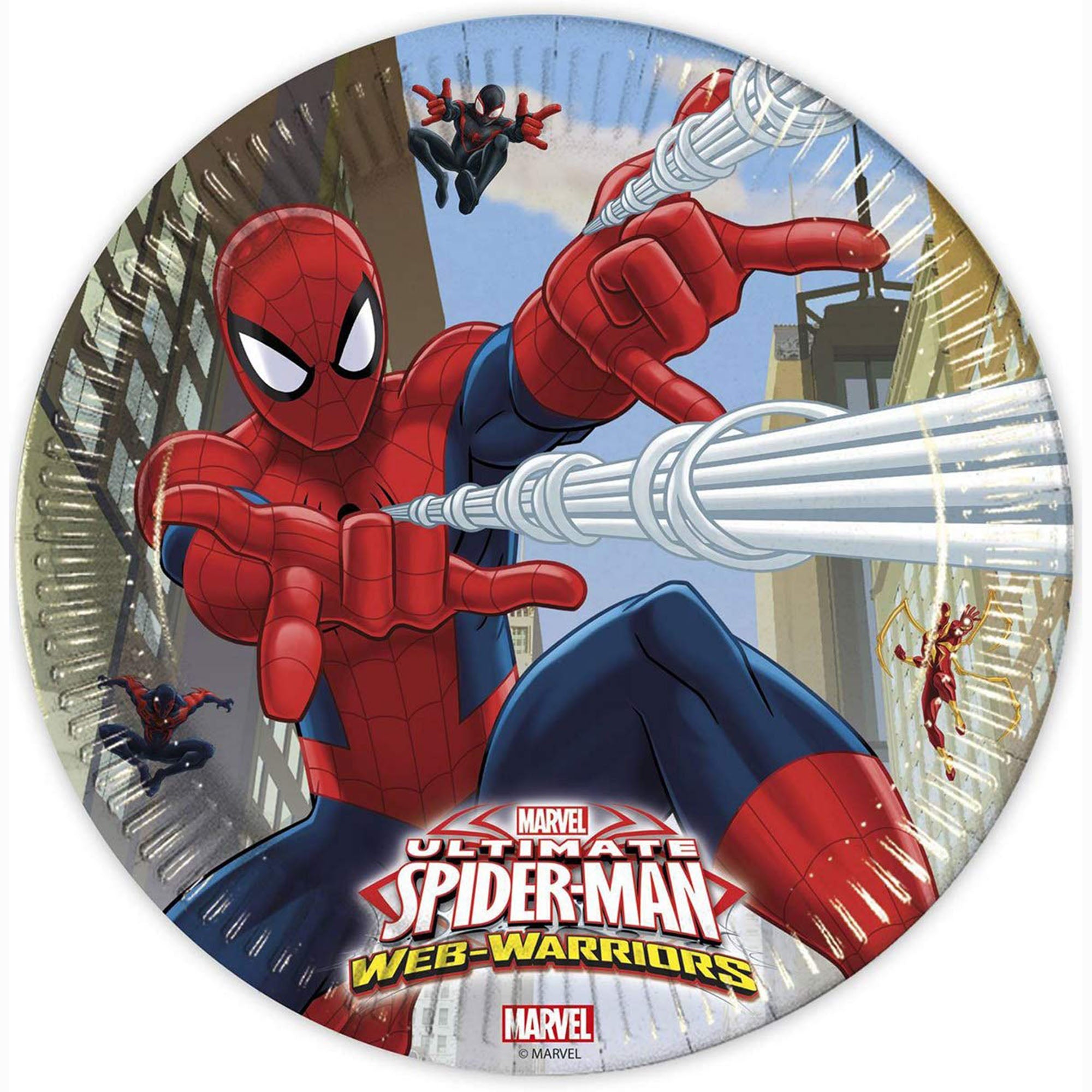 Kit party Marvel Spiderman 24 persone bicchieri piatti tovaglia tovaglioli 1394