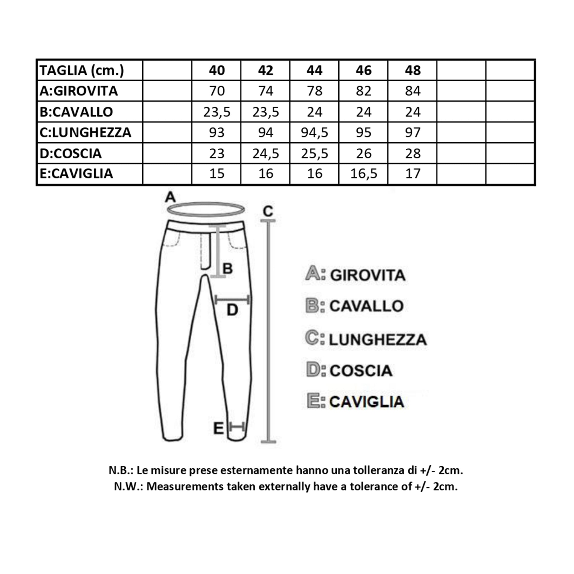 Pantalone donna slim fit con tasche e cintura casual made in italy 1436