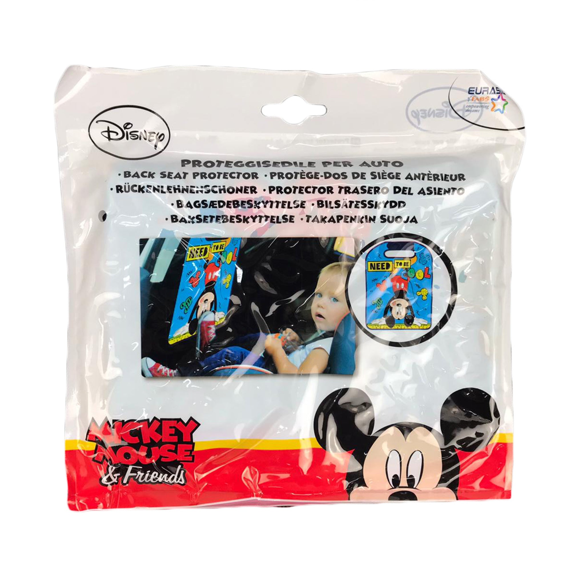 Proteggisedile per auto anteriore Disney Mickey Mouse accessori per auto 1459