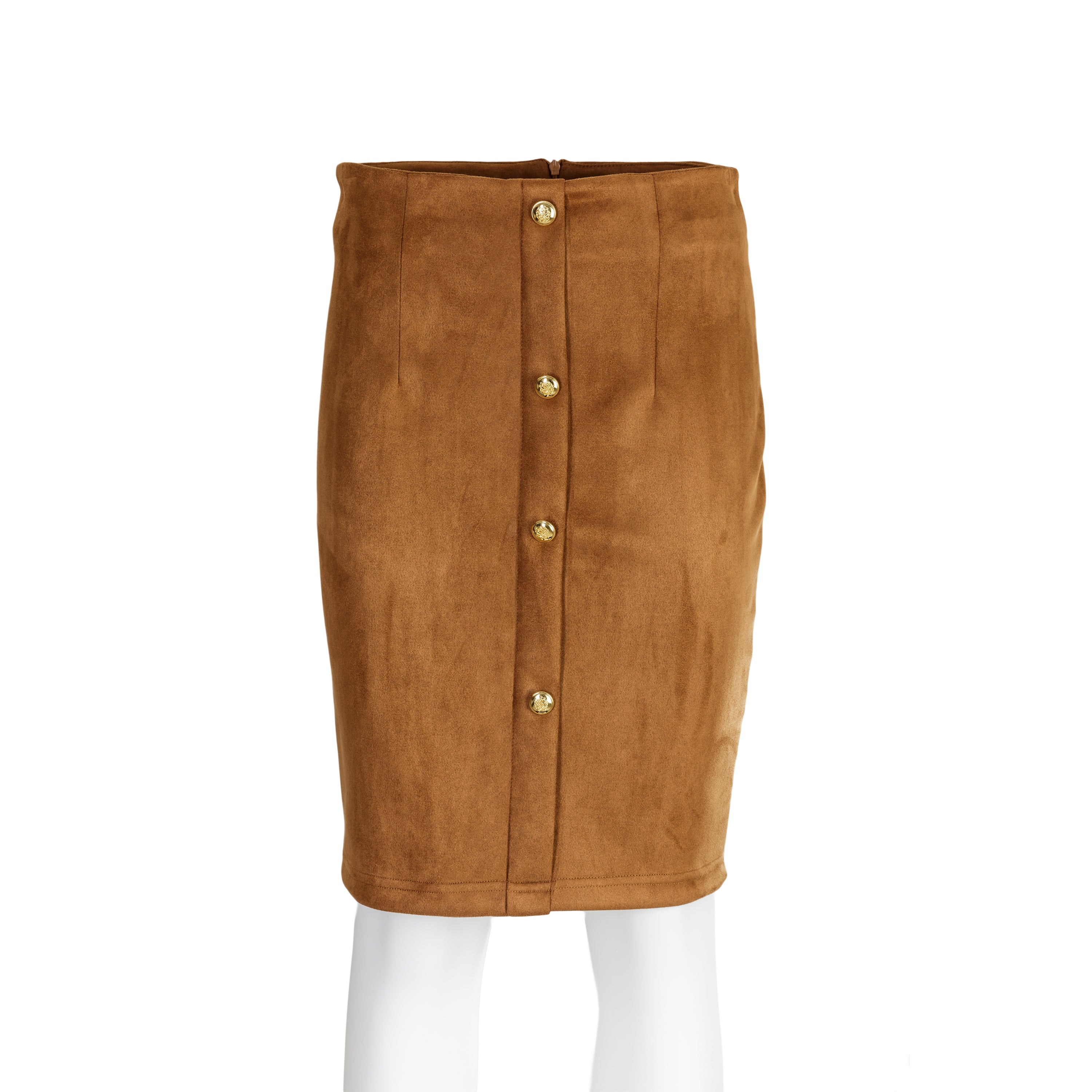 Gonna vita alta tubino casual dainetto made in italy 1471