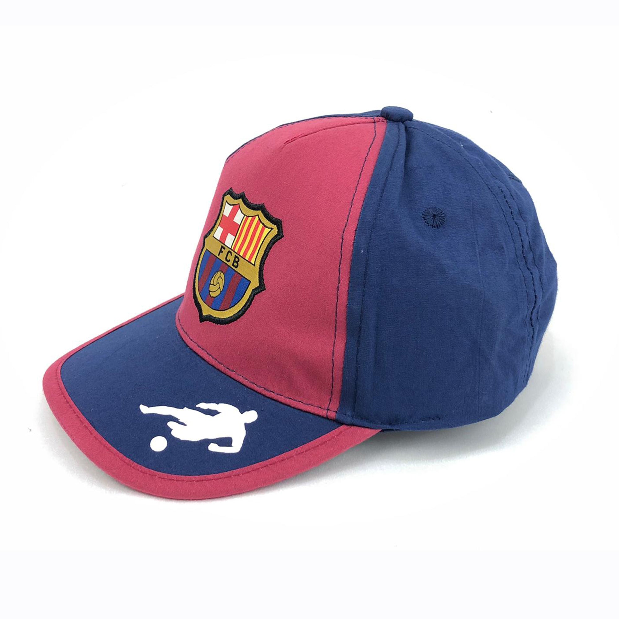 Cappellino per bambino ufficiale FC Barcellona berretto visiera 100% cotone 1511