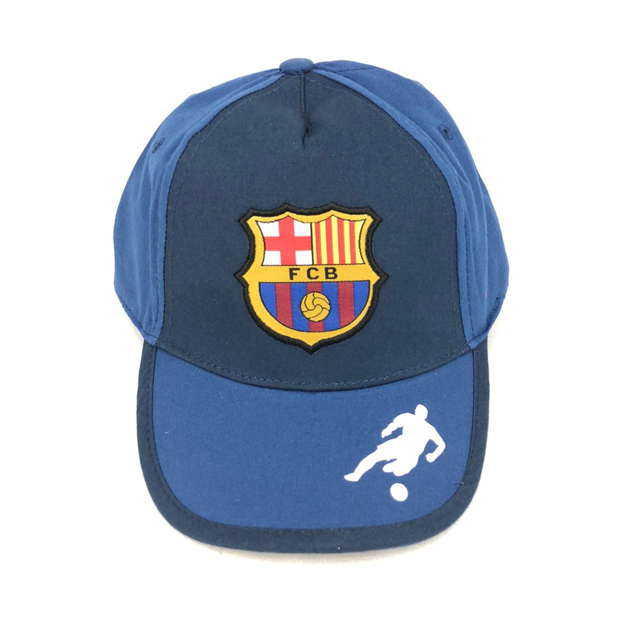 Cappellino per bambino ufficiale FC Barcellona berretto visiera 100% cotone 1511