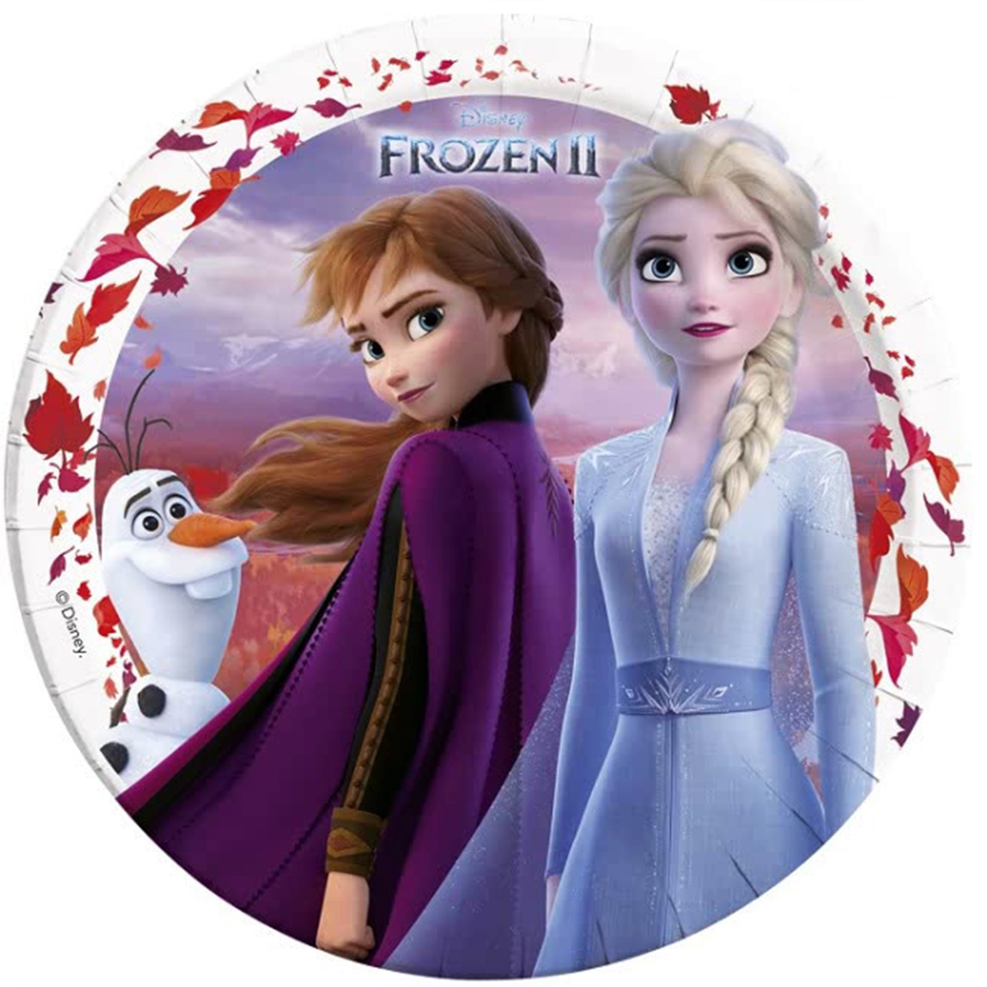 Kit party Disney Frozen II 24 persone bicchieri piatti tovaglia tovaglioli 1616