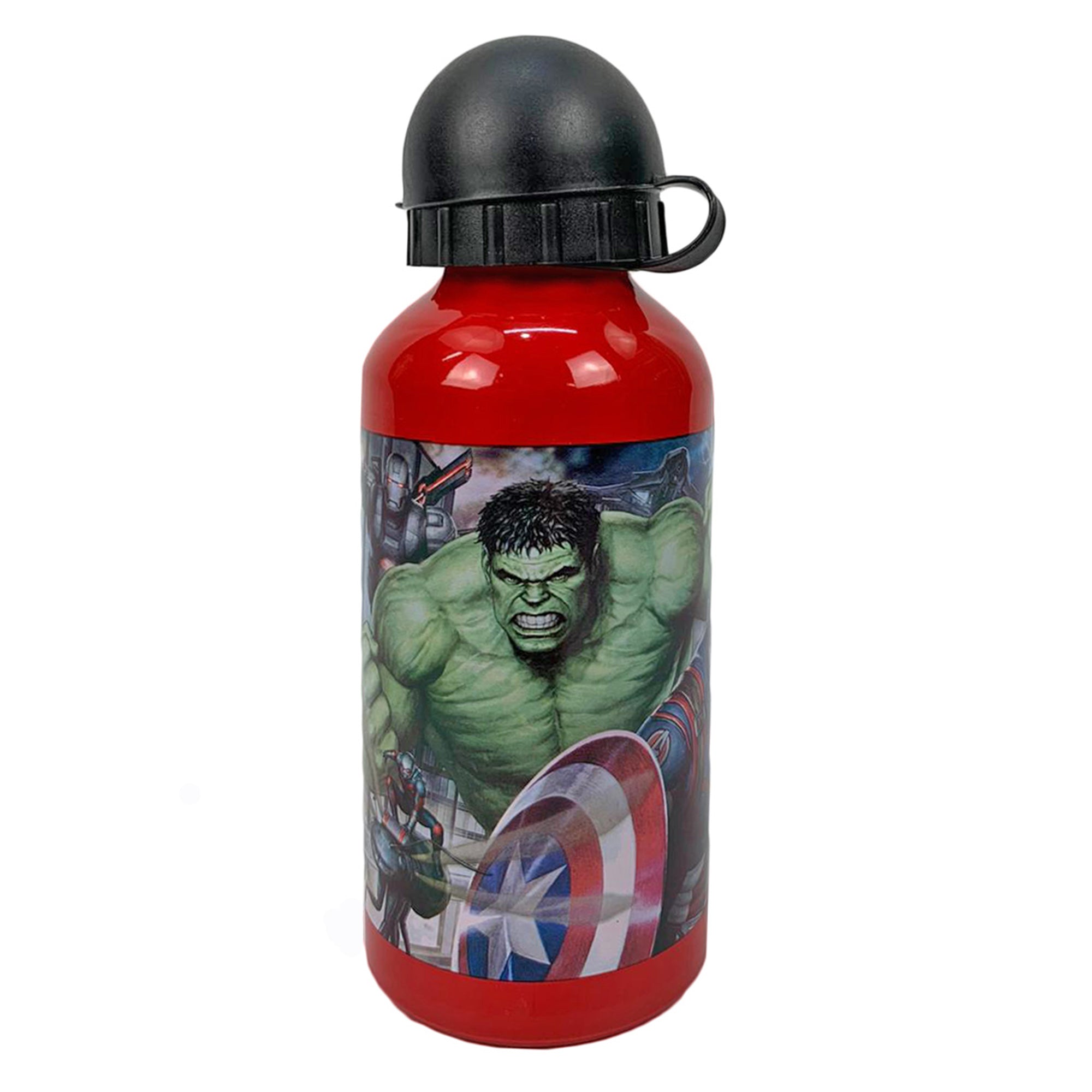 Borraccia Marvel Avengers bottiglia in allumino con beccuccio 400 ml 1618