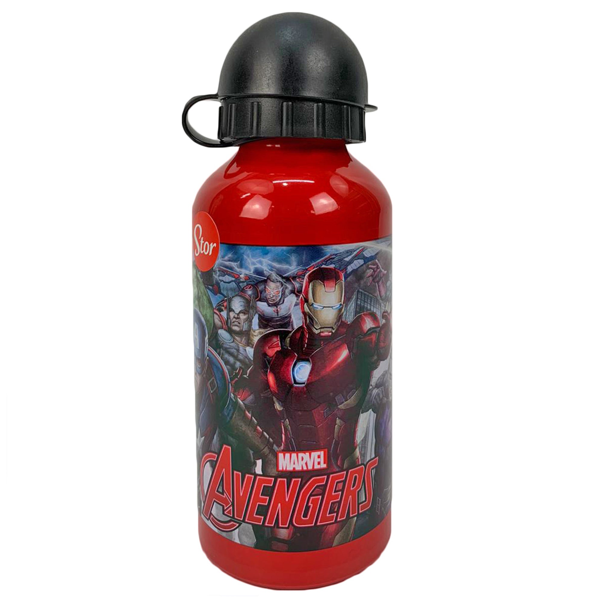Borraccia Marvel Avengers bottiglia in allumino con beccuccio 400 ml 1618